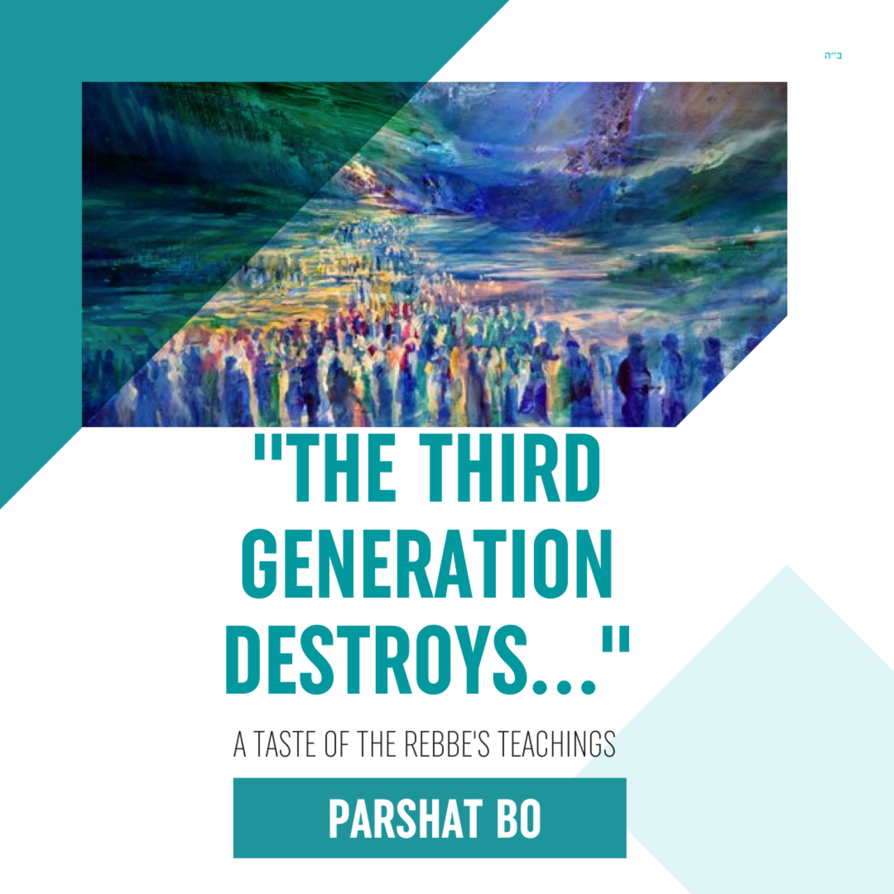 Torah Class - Parshat Bo: “The Third Generation Destroys…” episode artwork