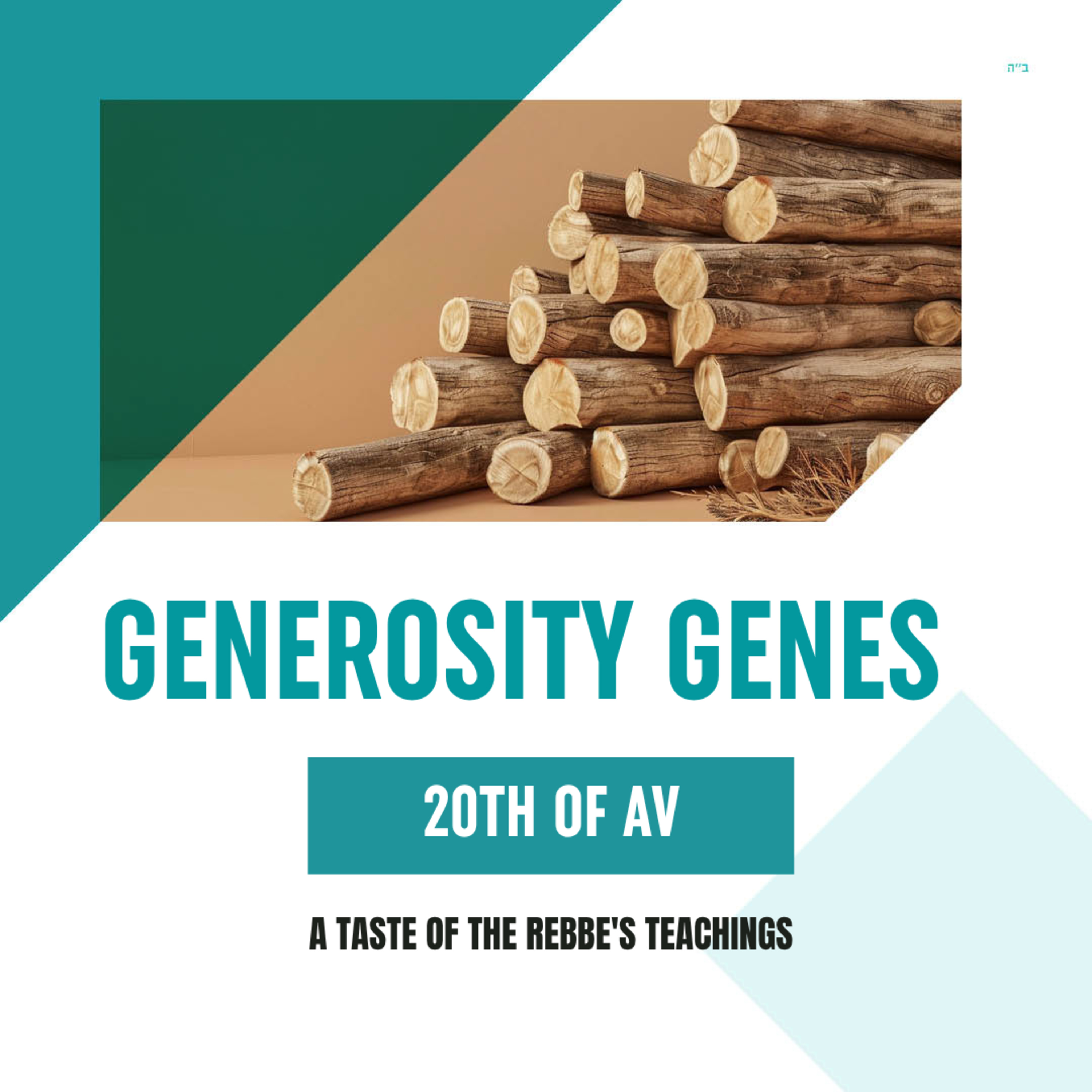 Torah Class - 20th of Av: Generosity Genes episode artwork