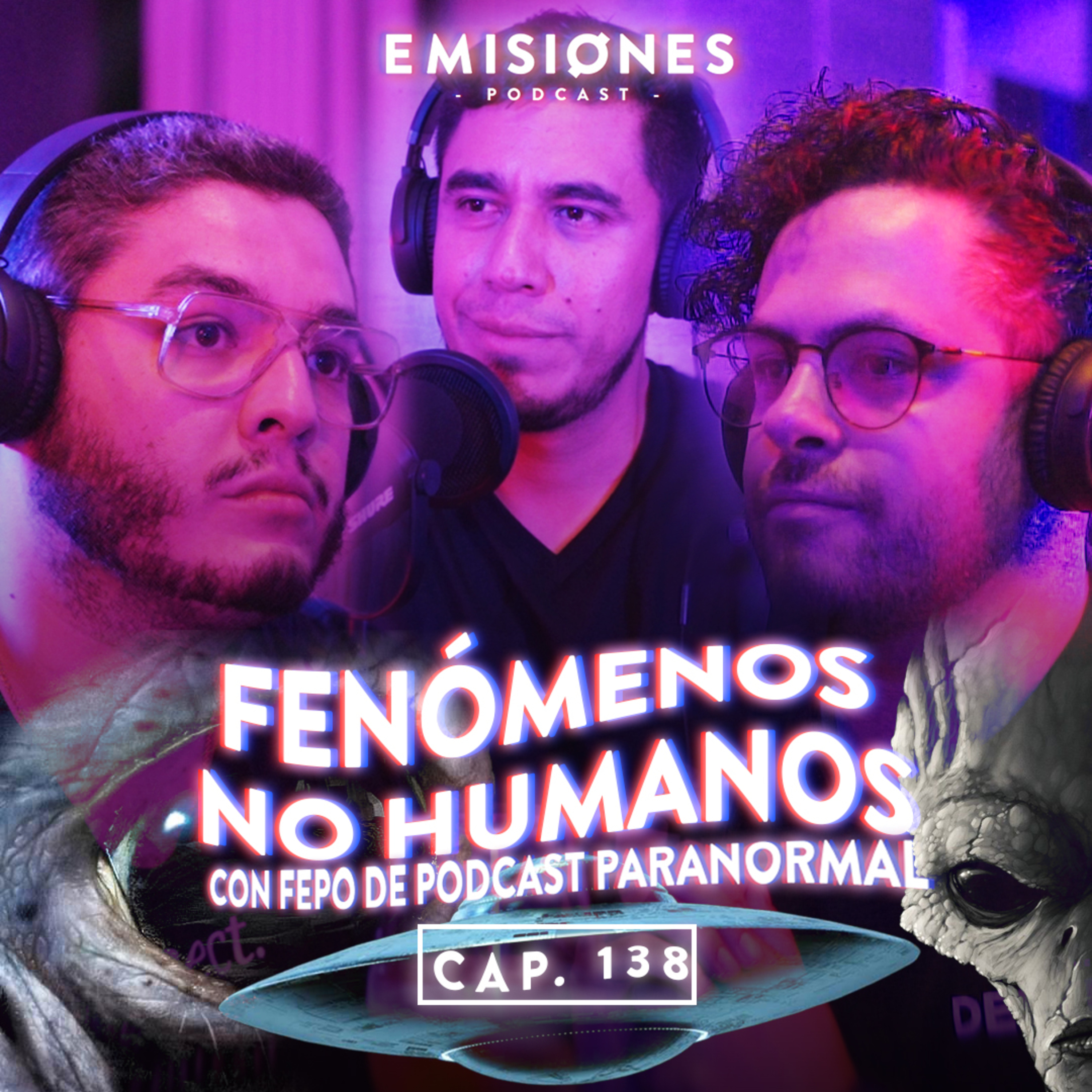 Capítulo 138: Fenómenos NO HUMANOS con Fepo de @podcastparanormal ​ episode artwork
