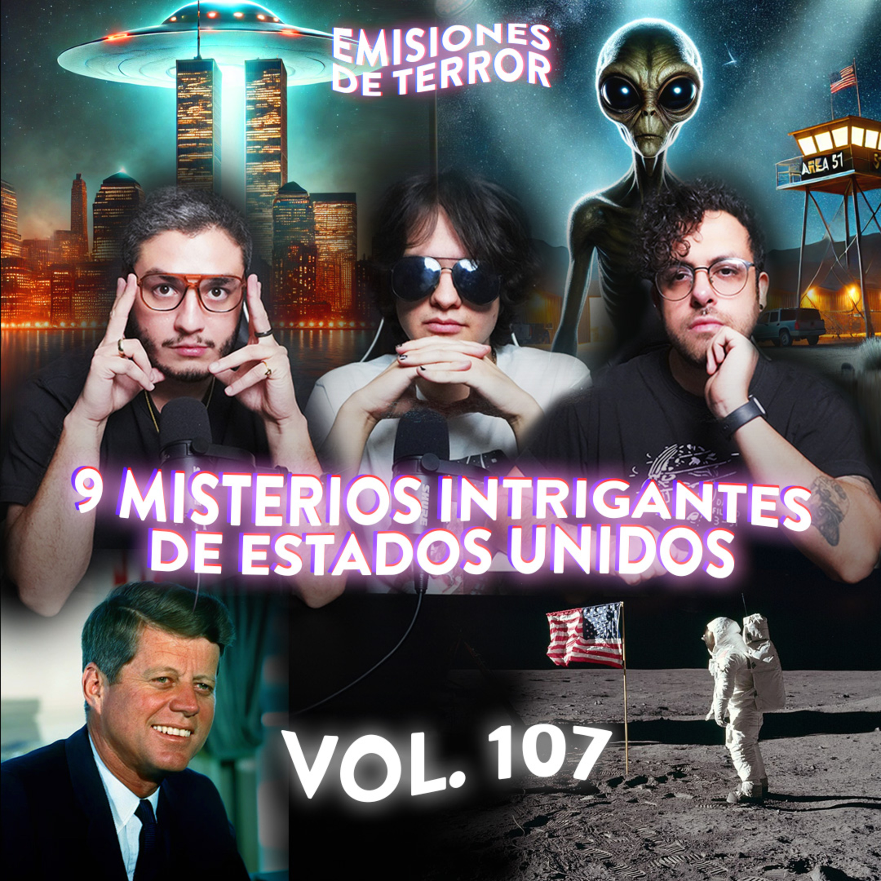 EDT 107: 9 MISTERIOS INTRIGANTES DE ESTADOS UNIDOS (Live)