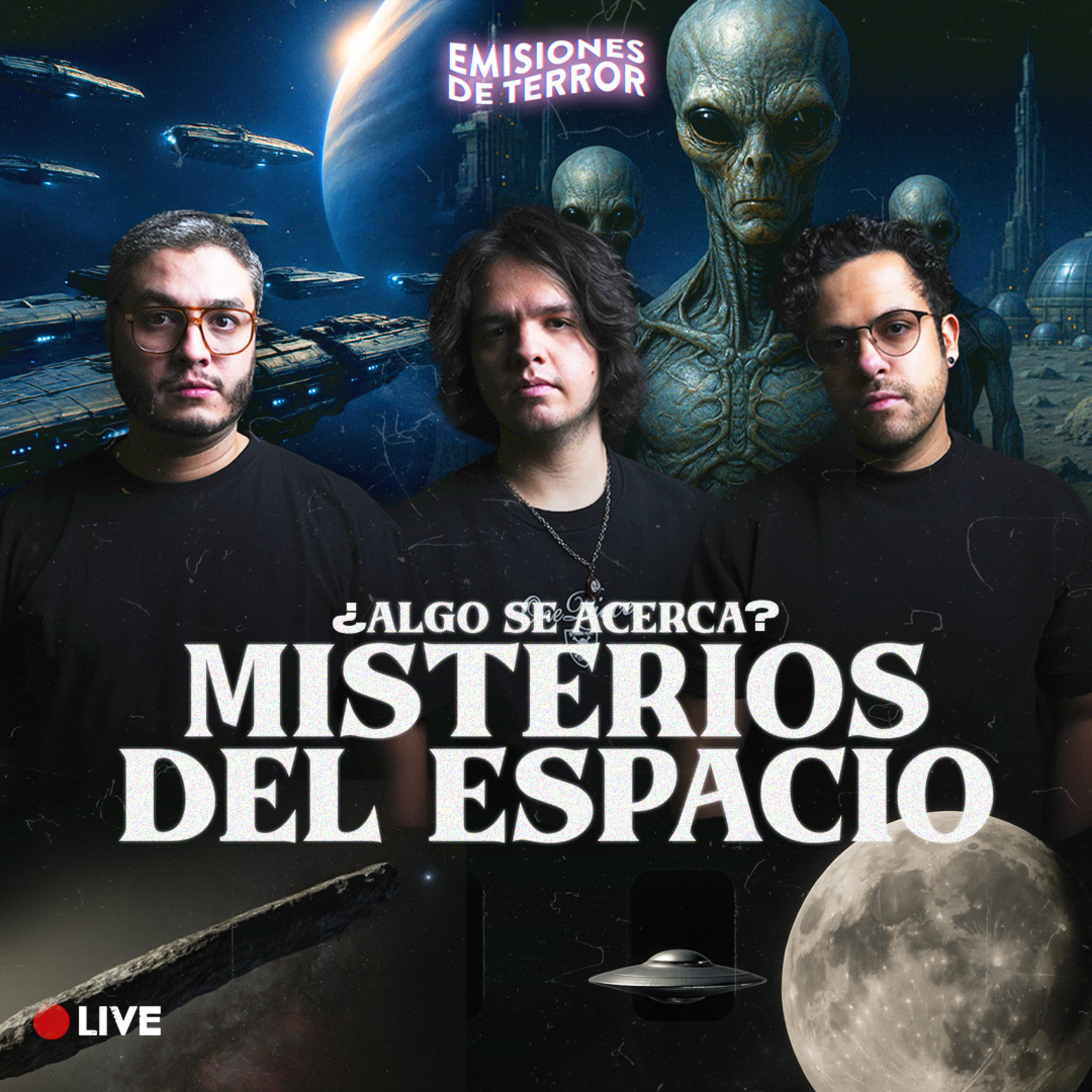 MISTERIOS DEL ESPACIO ¿ALGO SE ACERCA? | EDT 128 (Live) episode artwork