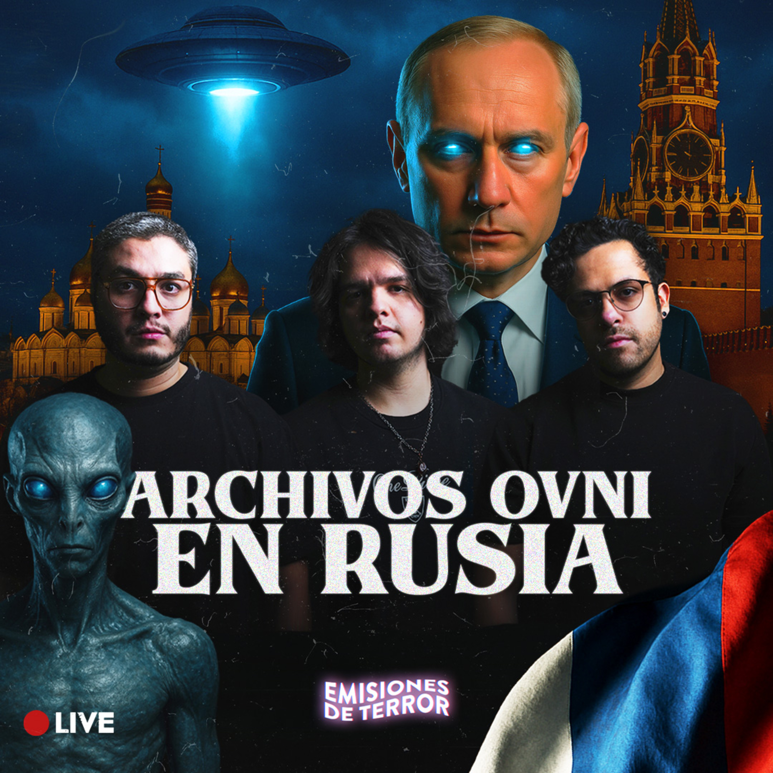 OVNIS DESCLASIFICADOS en RUSIA | EDT 147 (Live) episode artwork