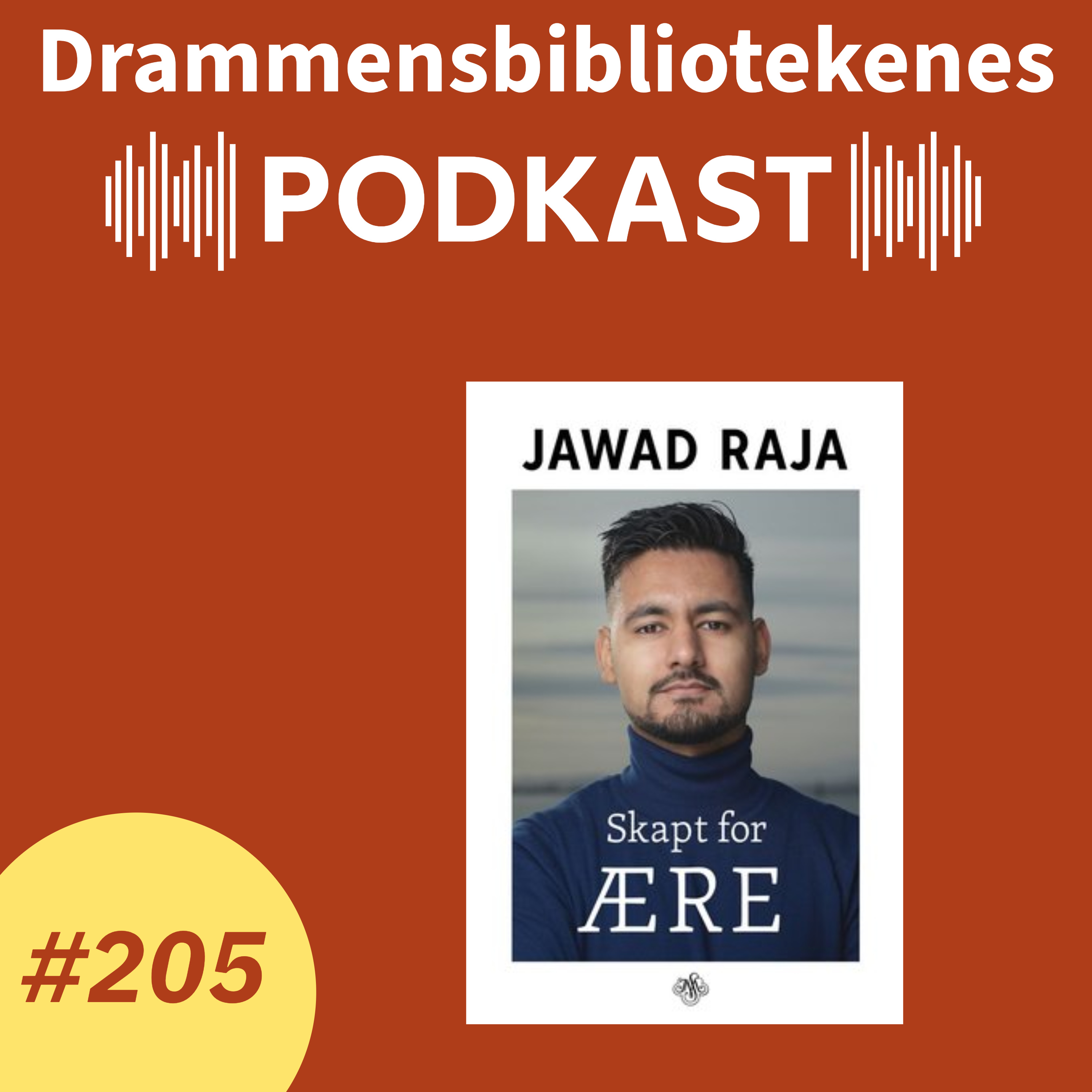 #205 - Bokprat med Jawad Raja episode artwork