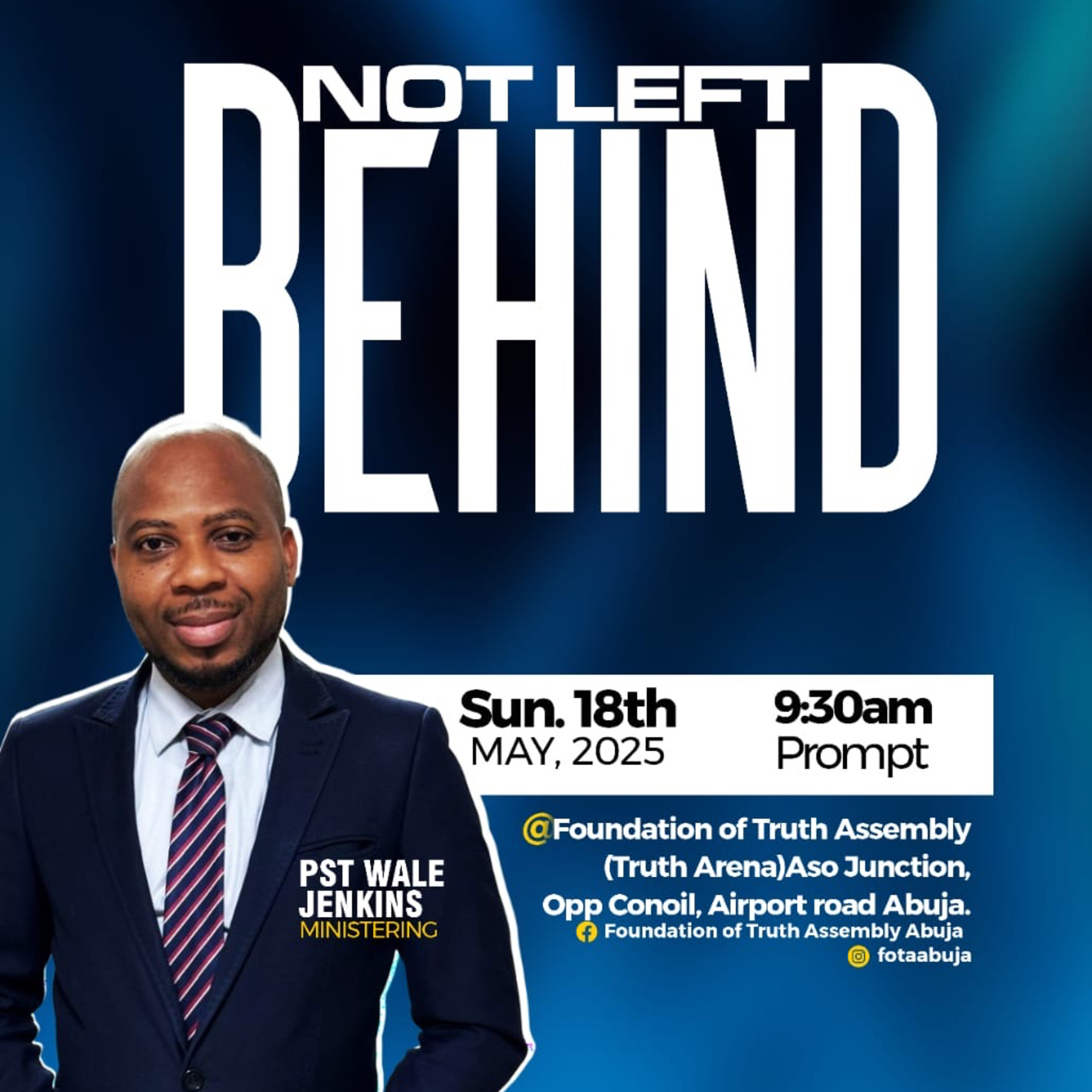 NOT LEFT BEHIND episode artwork