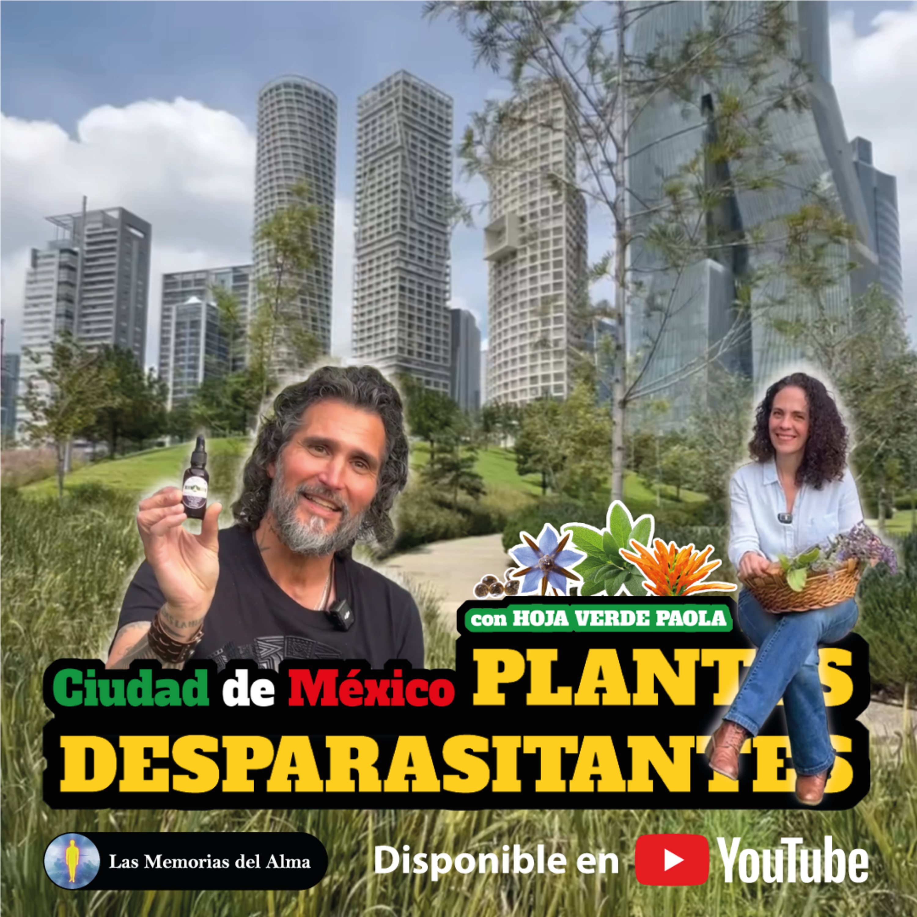 La Nueva Medicina De La Tierra 🌎 PLANTAS DESPARASITANTES 🌱 Charla con HOJA VERDE PAOLA en CDMX 🦅