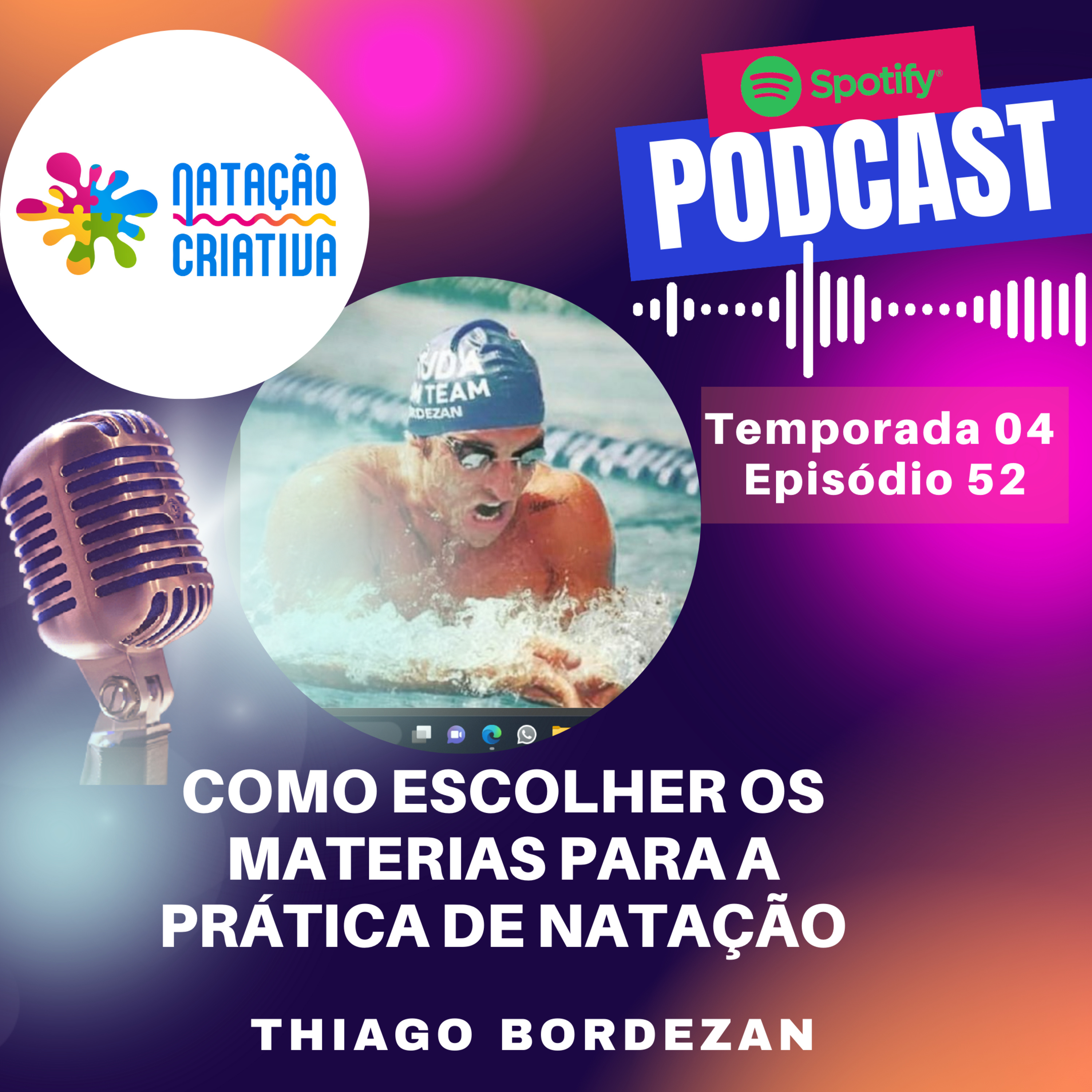 COMO ESCOLHER OS MATERIAS PARA A PRÁTICA DE NATAÇÃO episode artwork