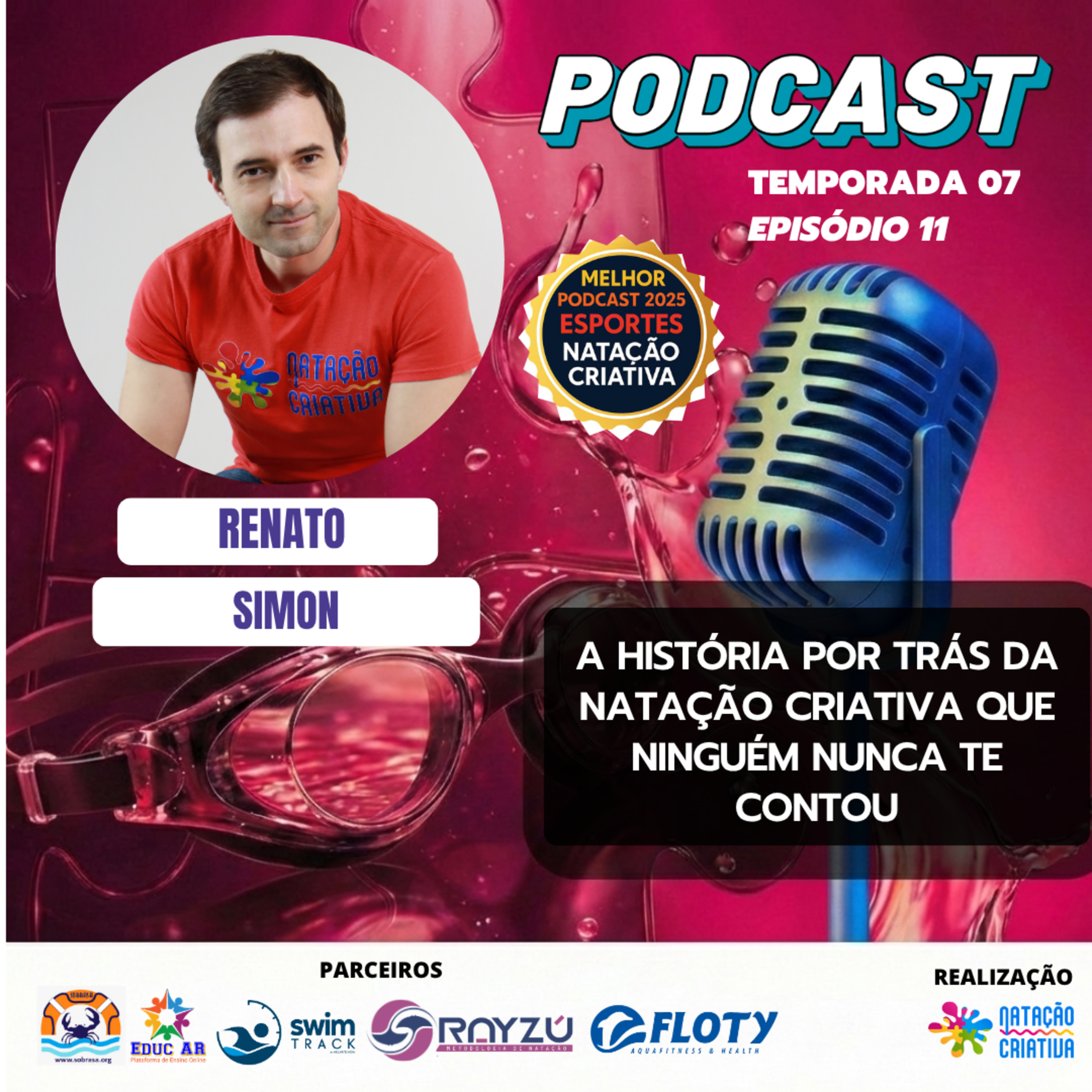 A HISTÓRIA POR TRÁS DA NATAÇÃO CRIATIVA QUE NINGUÉM NUNCA TE CONTOU episode artwork