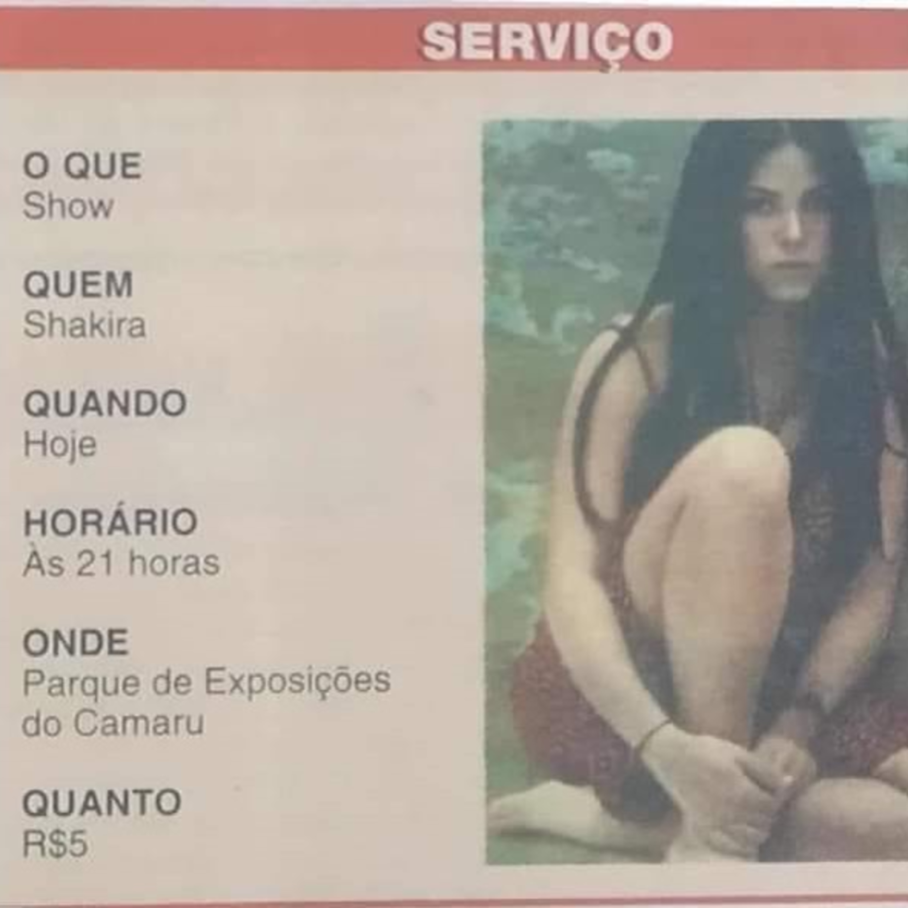 HISTÓRIA PATRIMONIAL BRASILEIRA: O dia que a Shakira tocou no Camaru. episode artwork