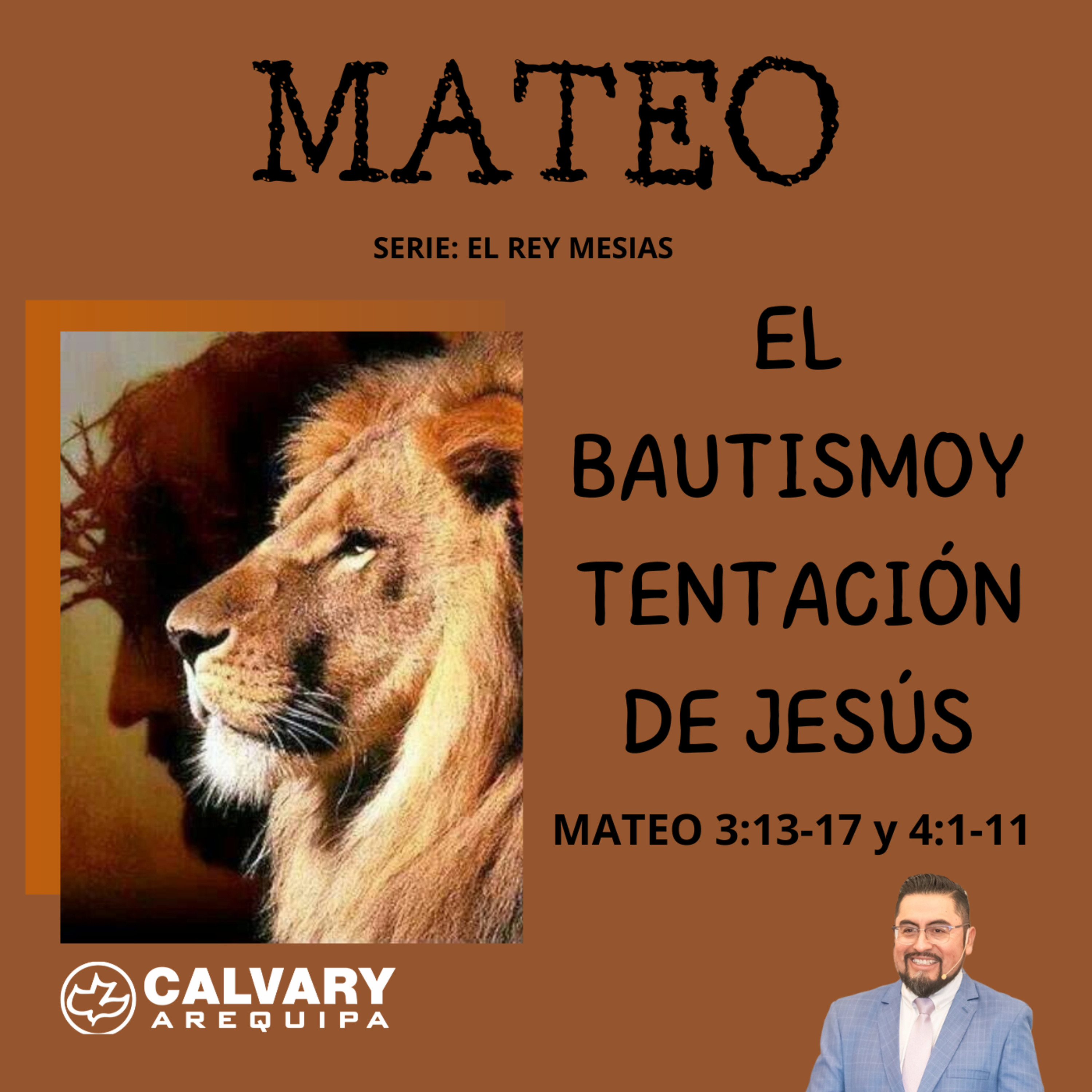 El bautismo y tentación de Jesús 
