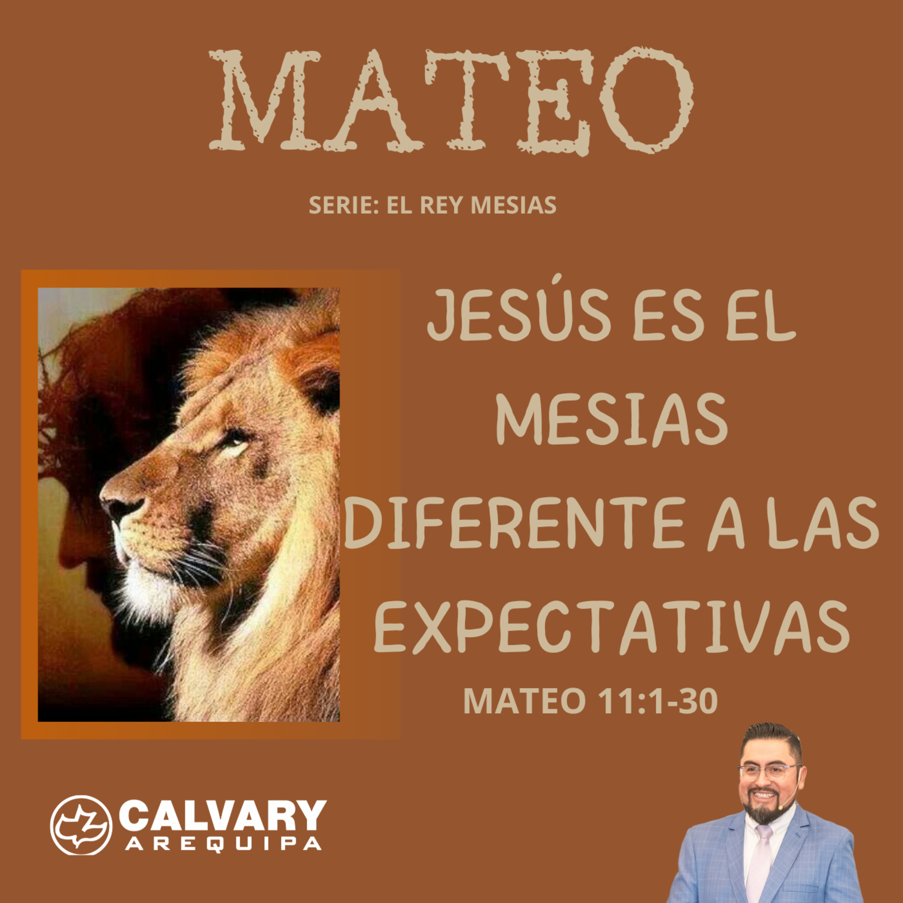 Jesús es el Mesías diferente a las expectativas