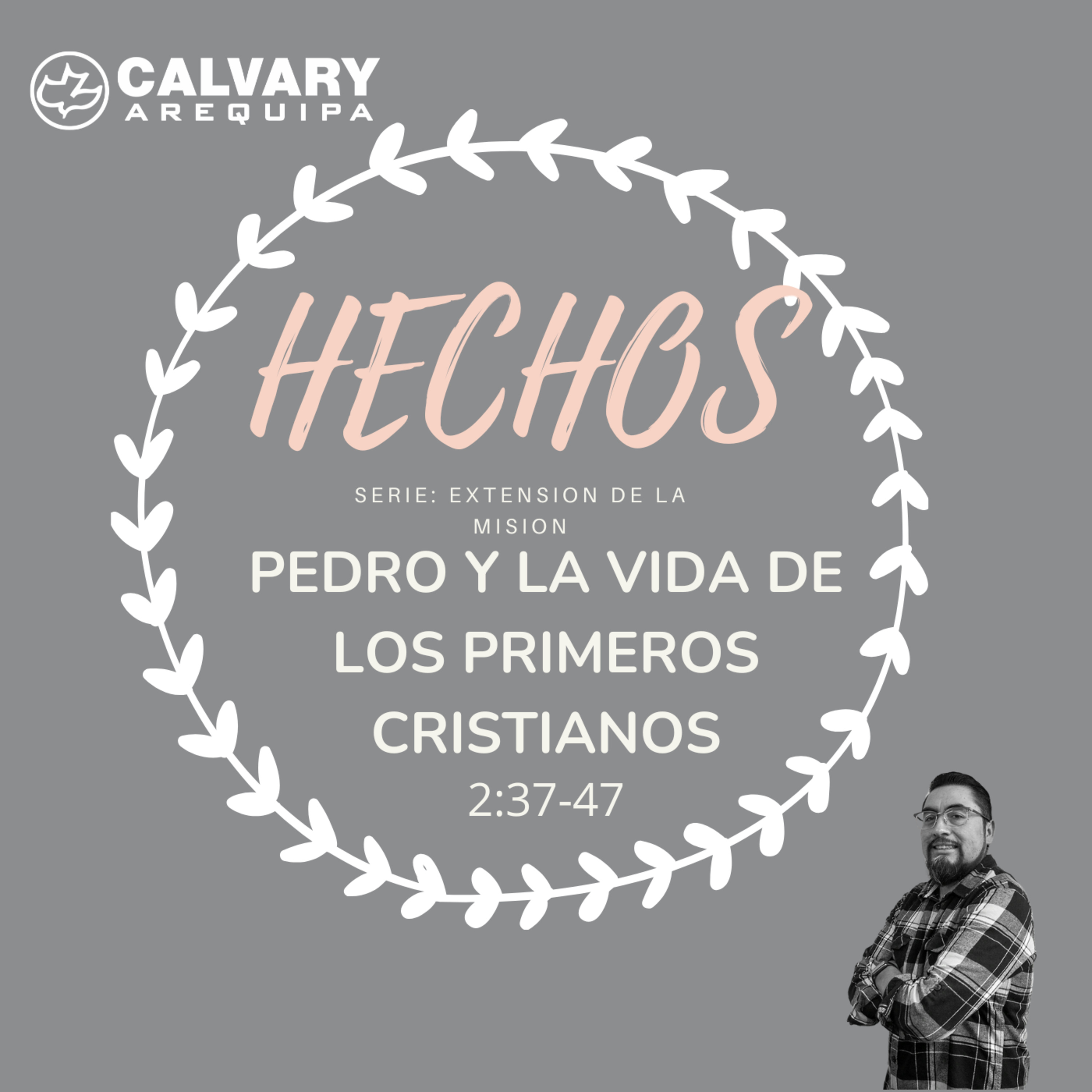 Pedro y la vida de los primeros Cristianos.