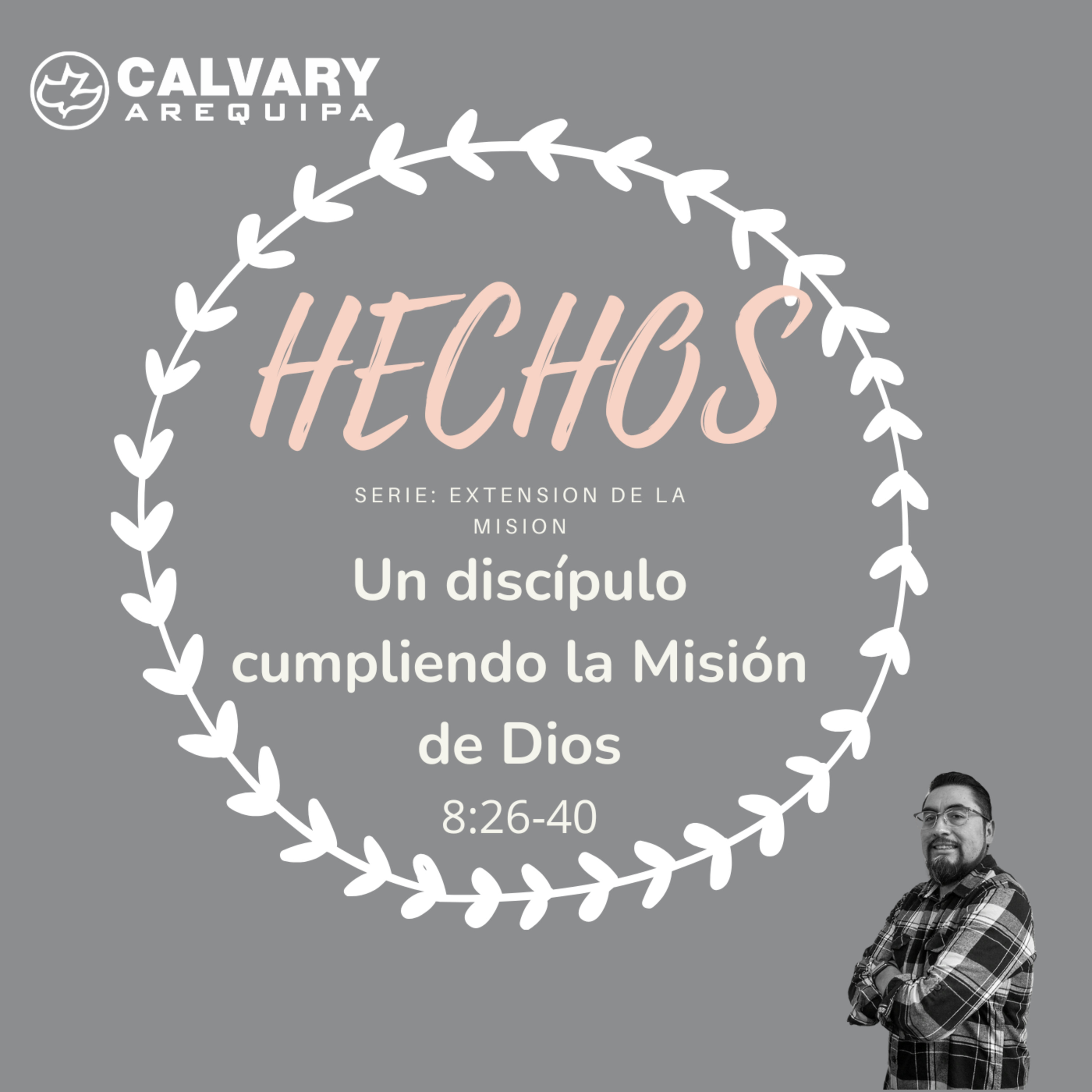 Un discípulo cumpliendo la Misión de Dios