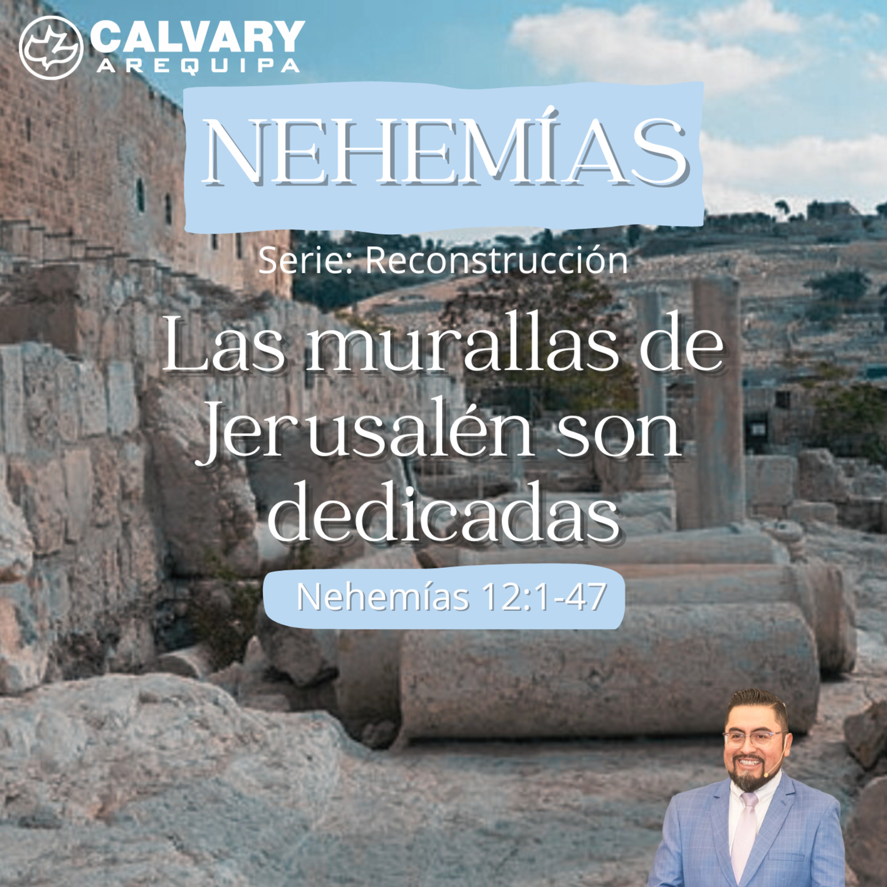Las murallas de Jerusalén son dedicadas