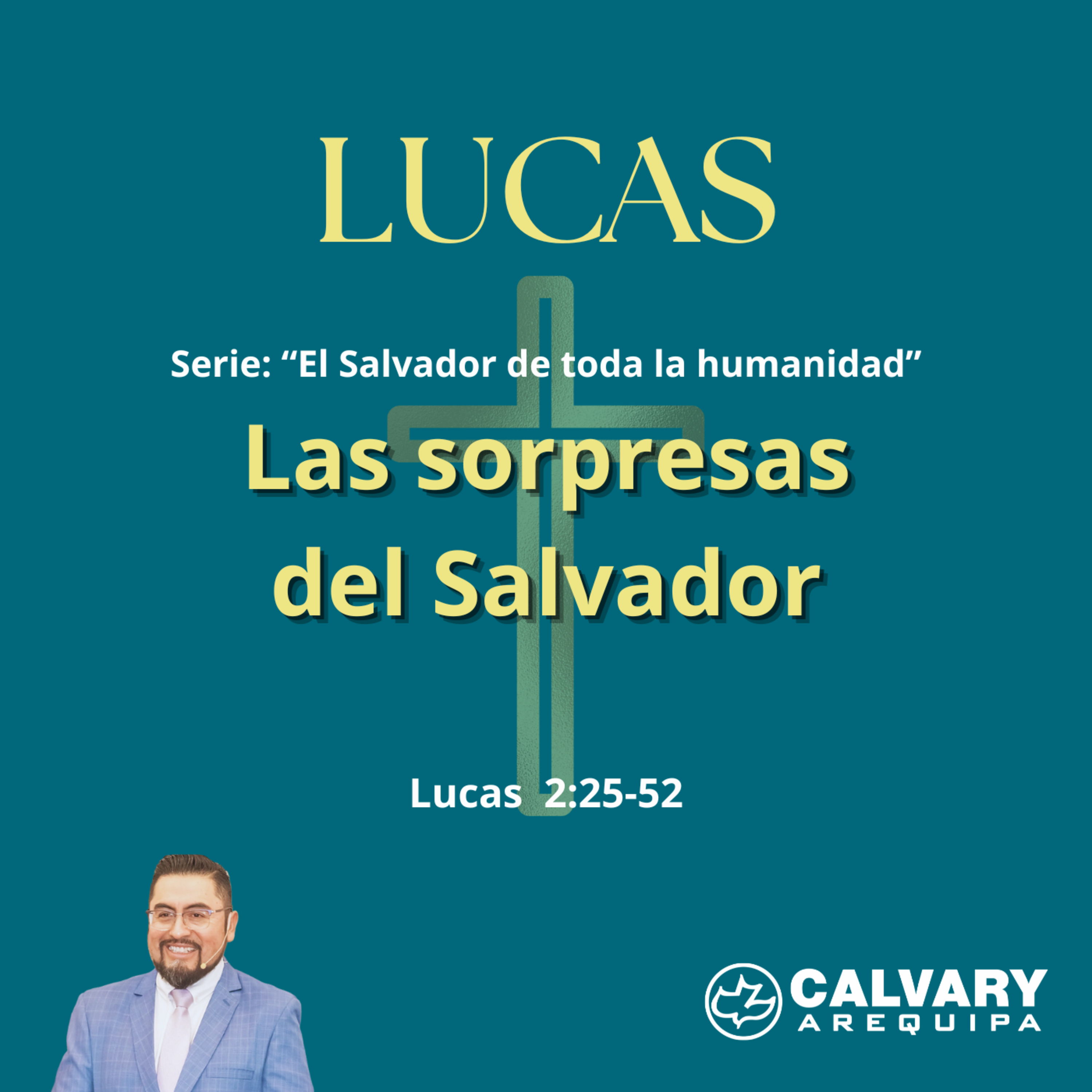 Lucas 2:25-52. "Las sorpresas del Salvador". episode artwork