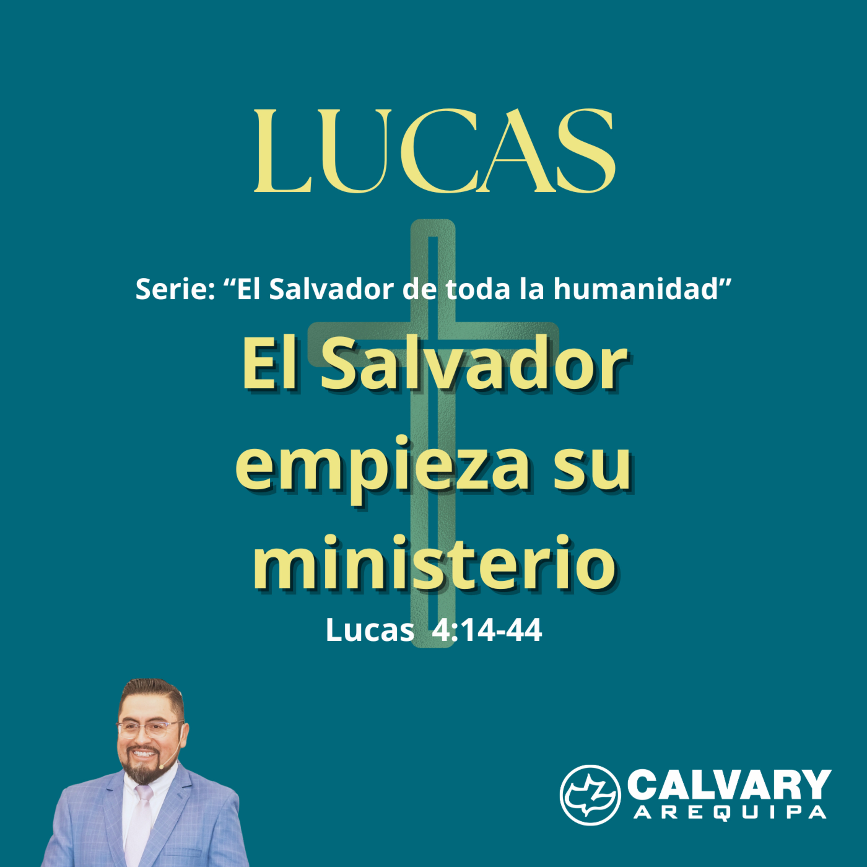 Lucas 4:14-44. "El Salvador empieza su ministerio" episode artwork