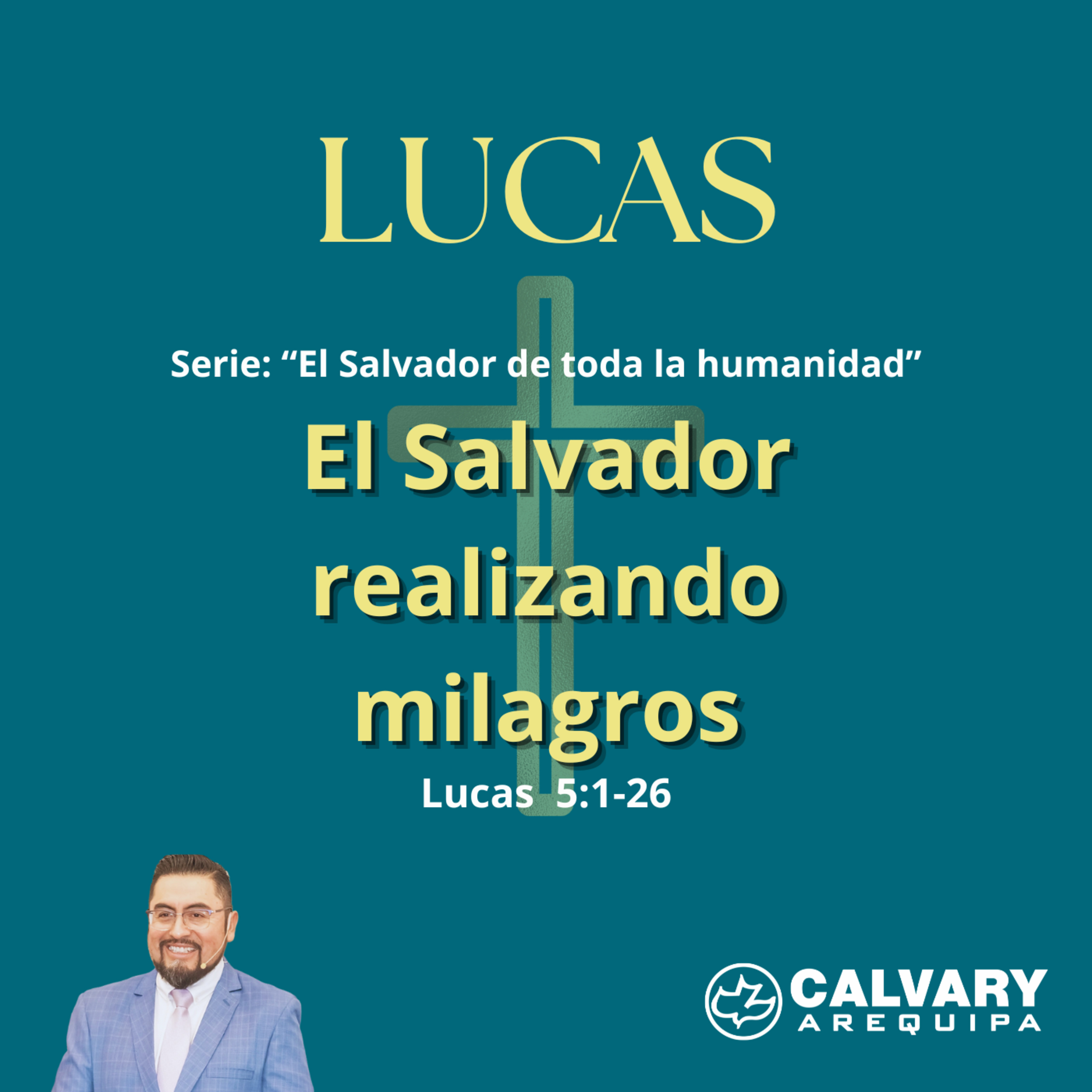 Lucas 5:1-26. "El Salvador realizando milagros" episode artwork