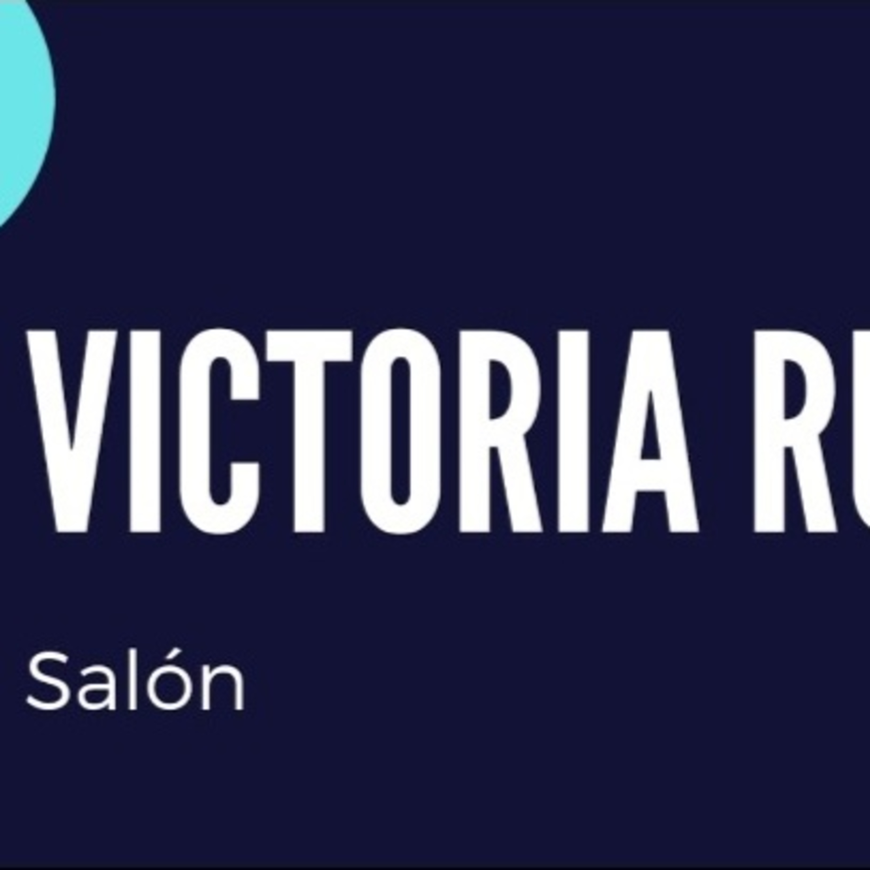 Victoria Ruiz Salón 150523 p242 episode artwork