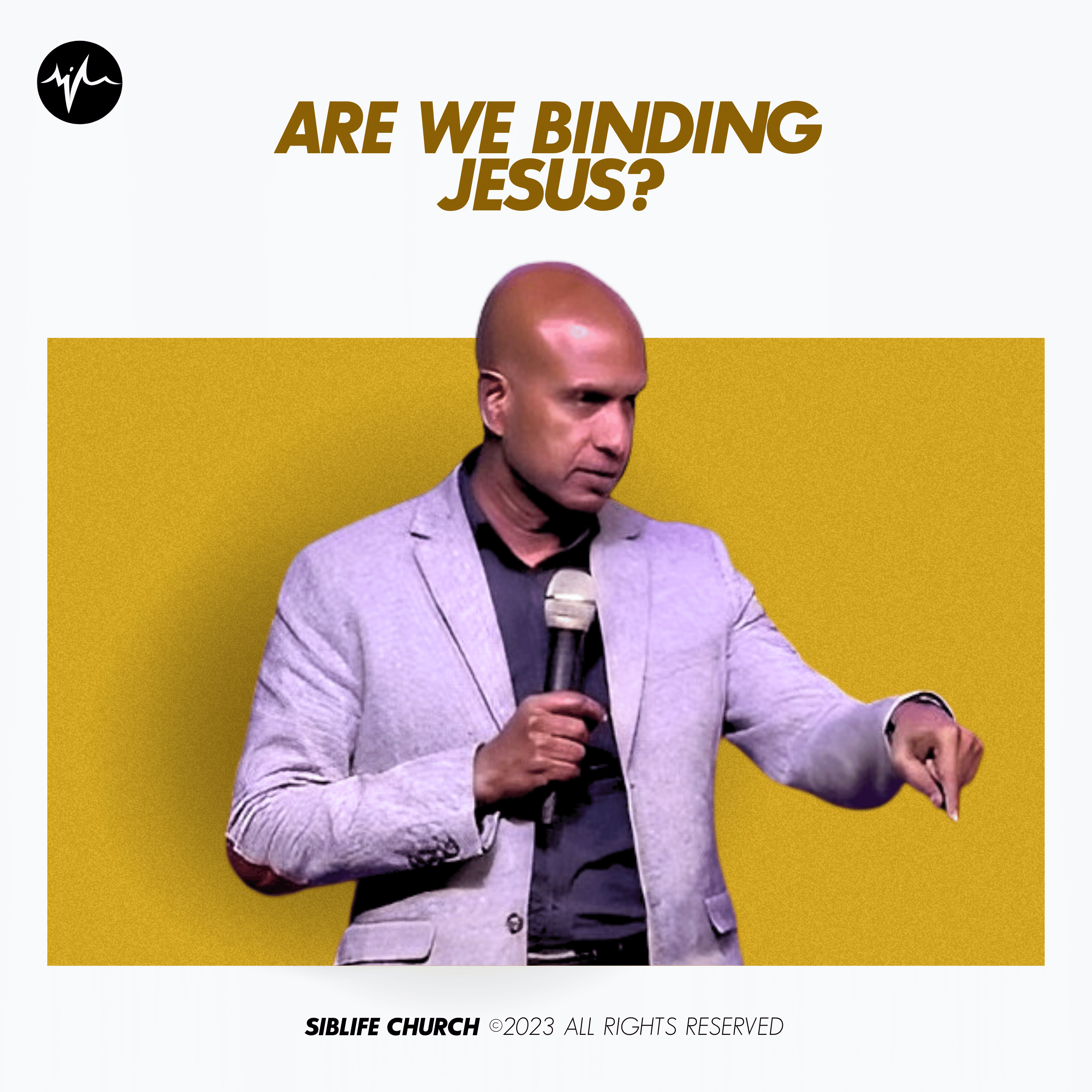 Are We Binding Jesus? | Pr Palan Ramasamy 
