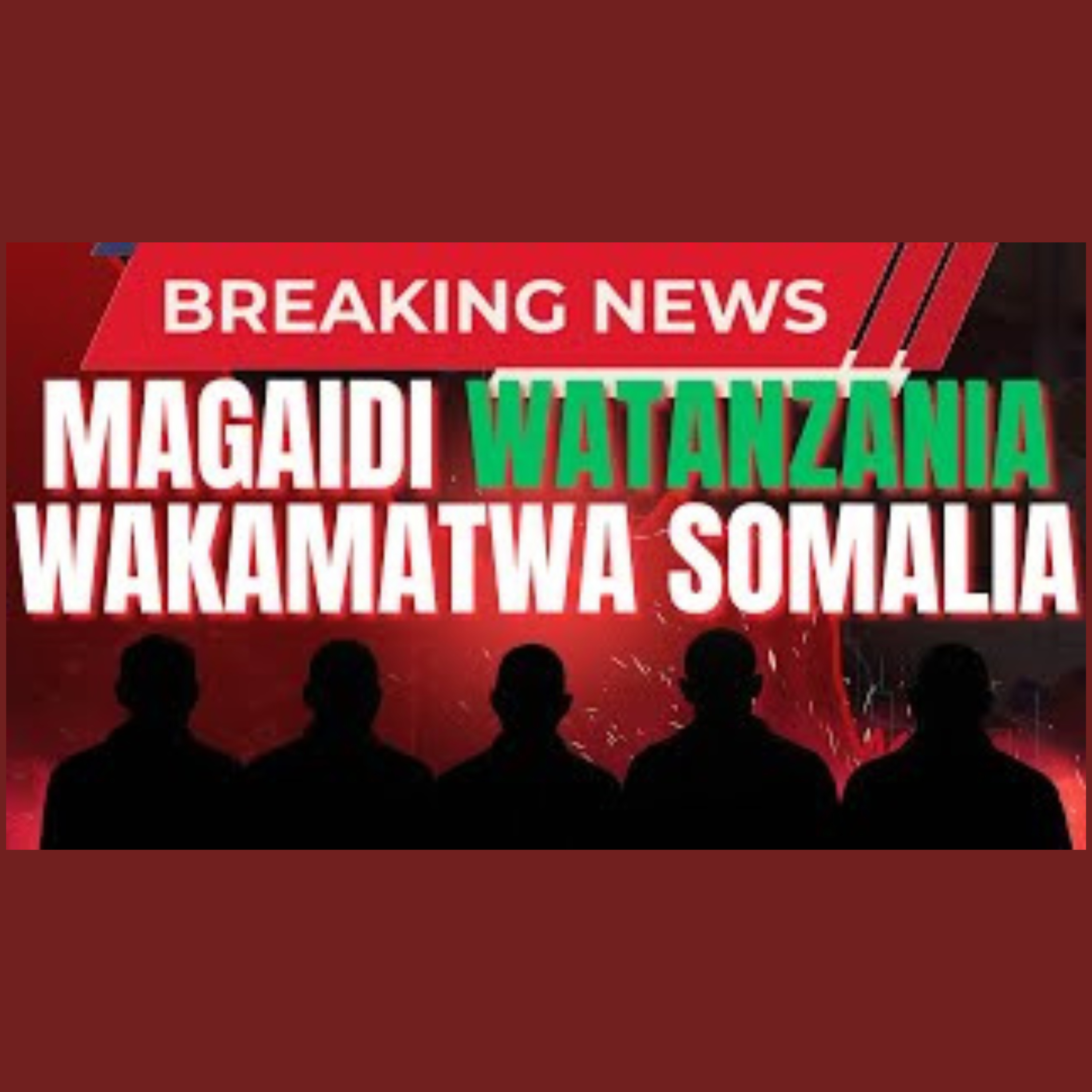 Magaidi WATANZANIA Wakamatwa