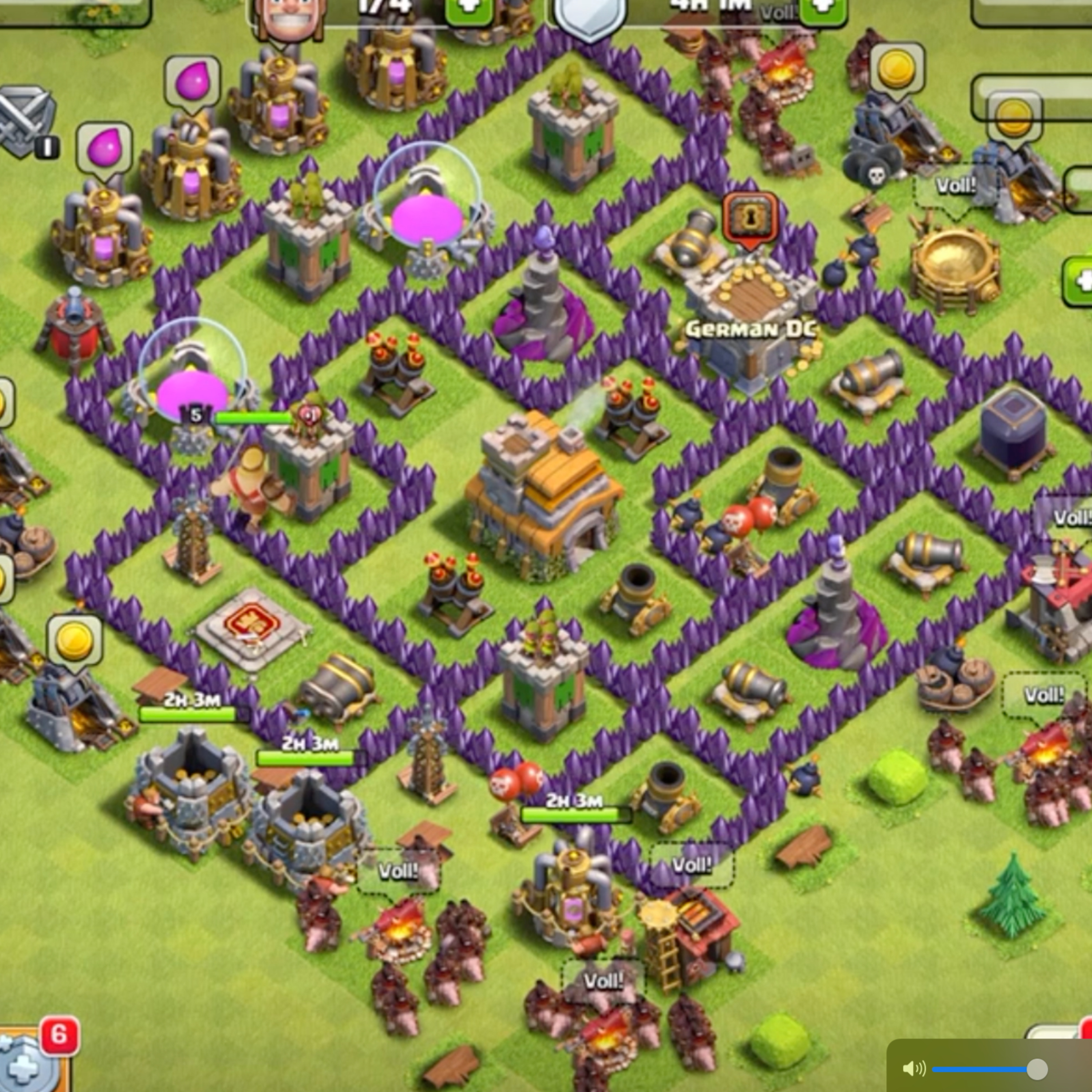 Video/nach 2 monaten wieder chlash of clans 🙀😉