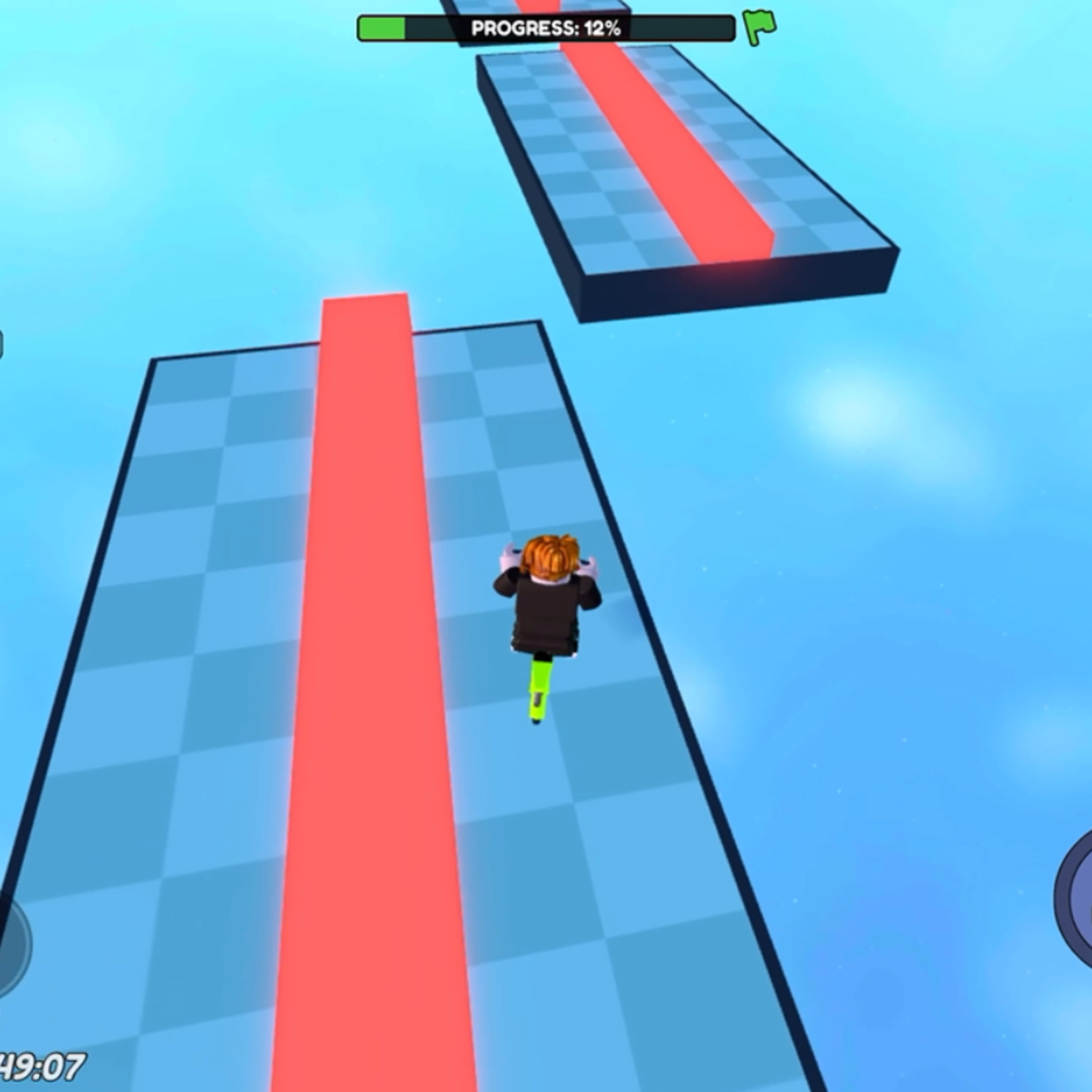 Video/Roblox ich mache einen Fahrrad pakour 🫣