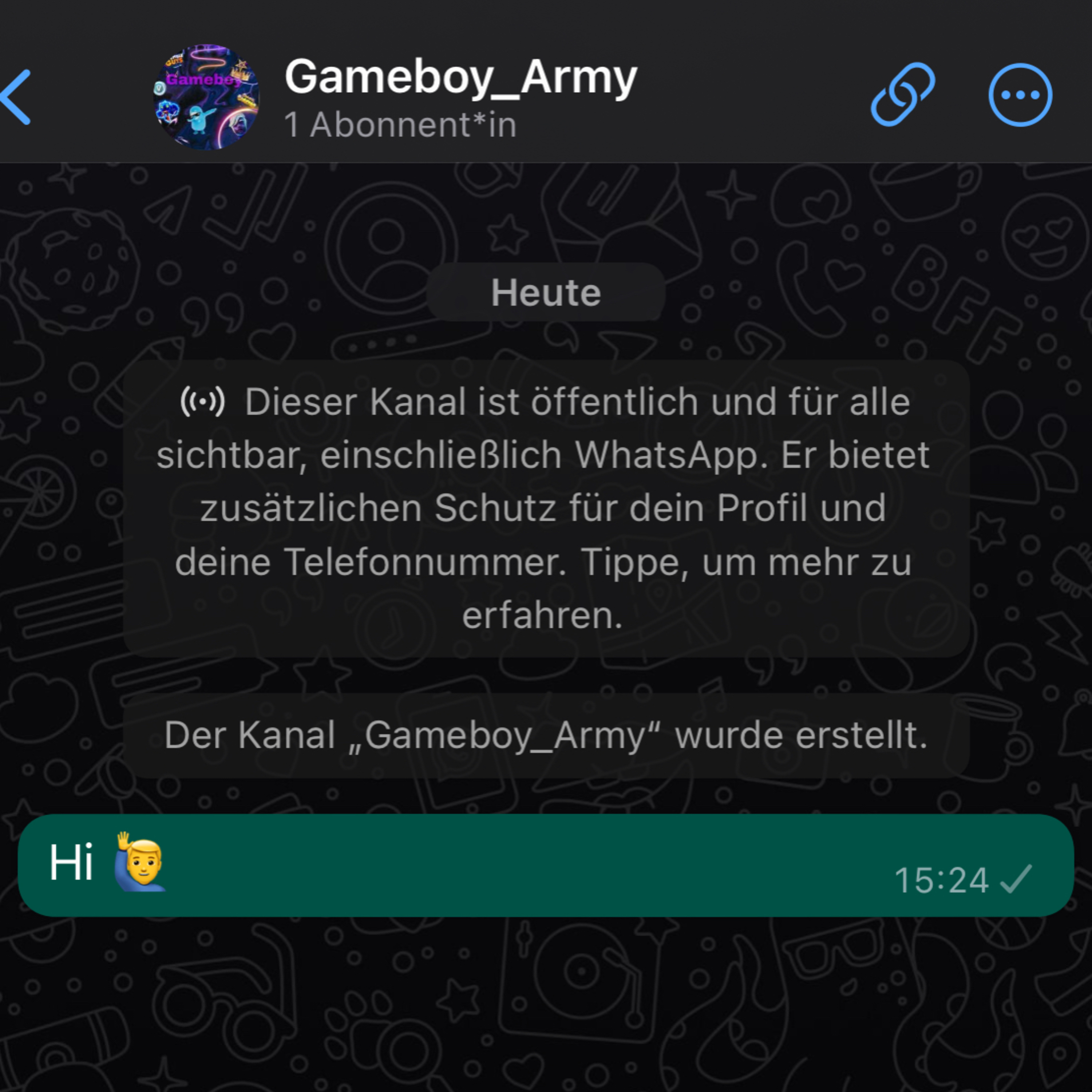 Video/Ich habe ein WhatsApp Kanal🤩