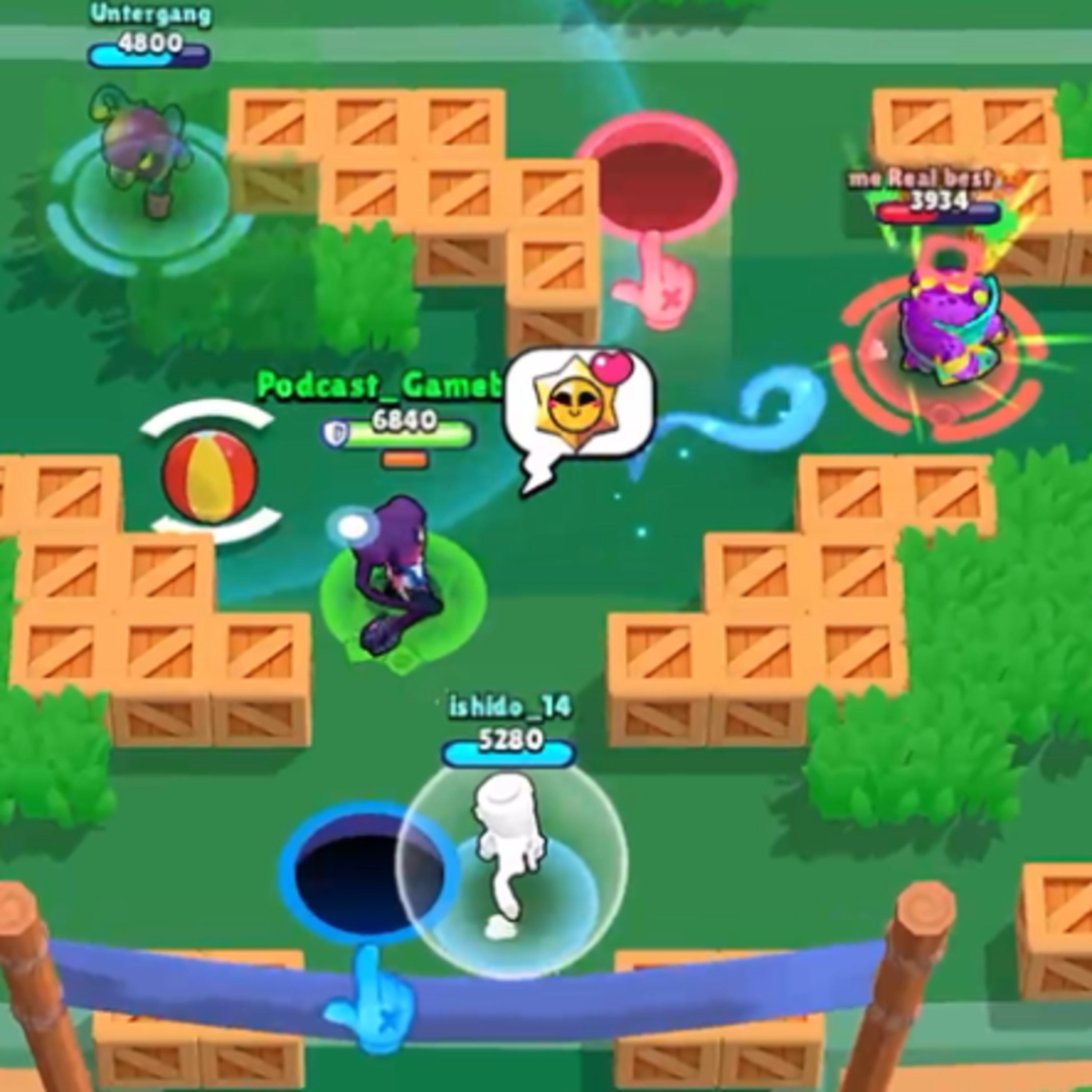 Ich Pushe Charlie in brawl Ball (sie ist zu op)