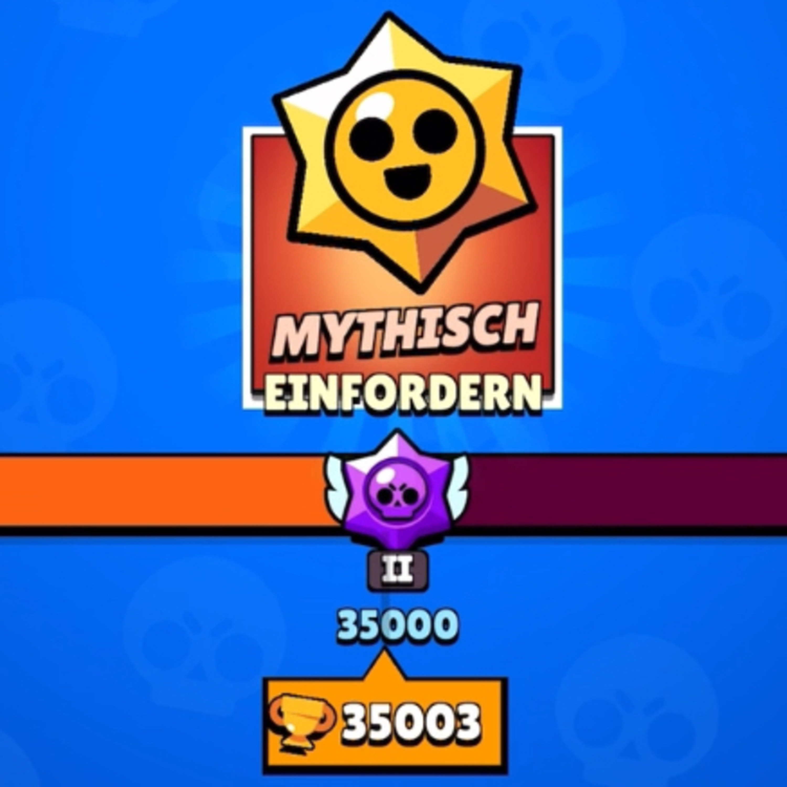 Ich erreiche die 35K Trophäen in Brawl Stars 🥹🏆