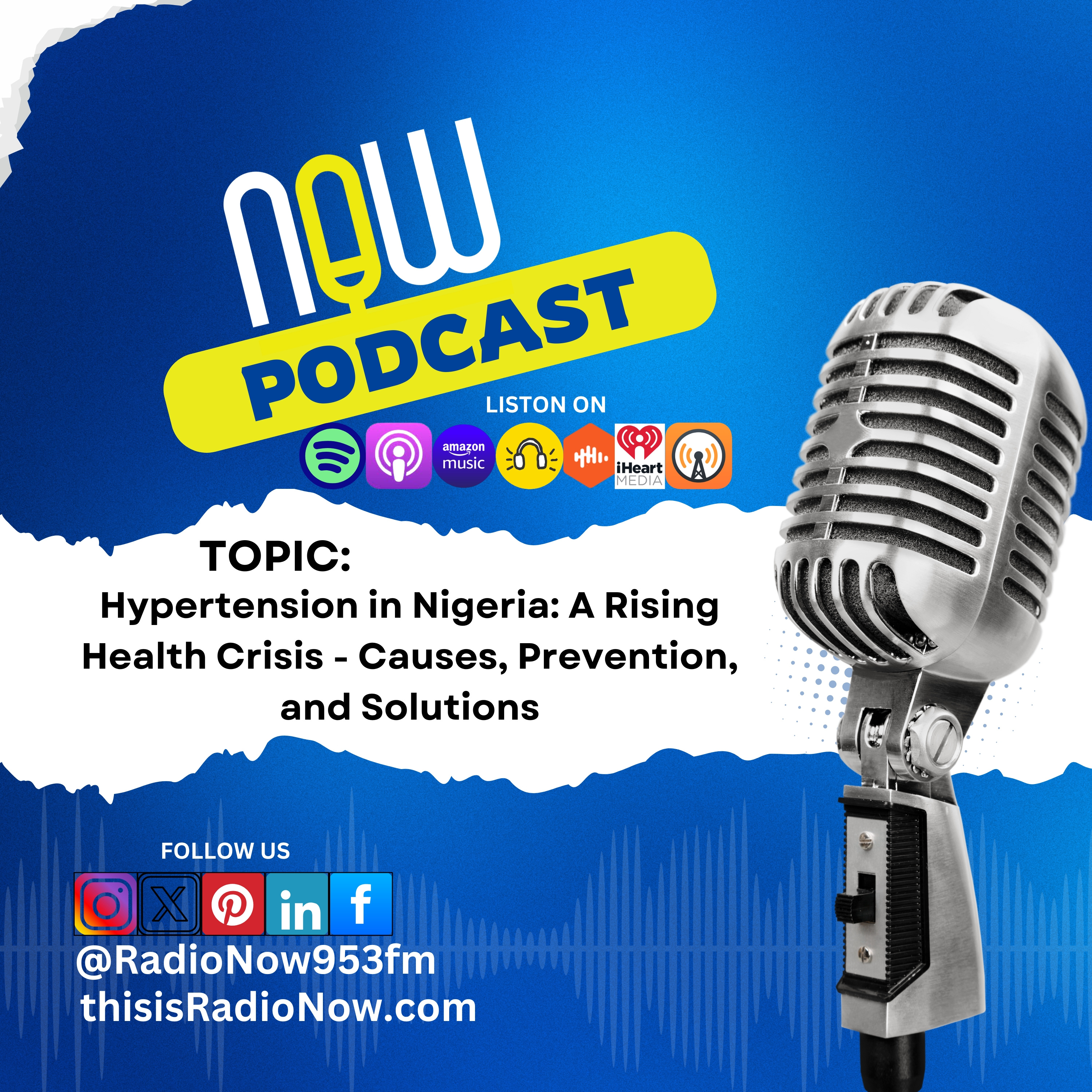 Hypertension in Nigeria: A Rising Health Crisis - Causes, Prevention, and Solutions episode artwork