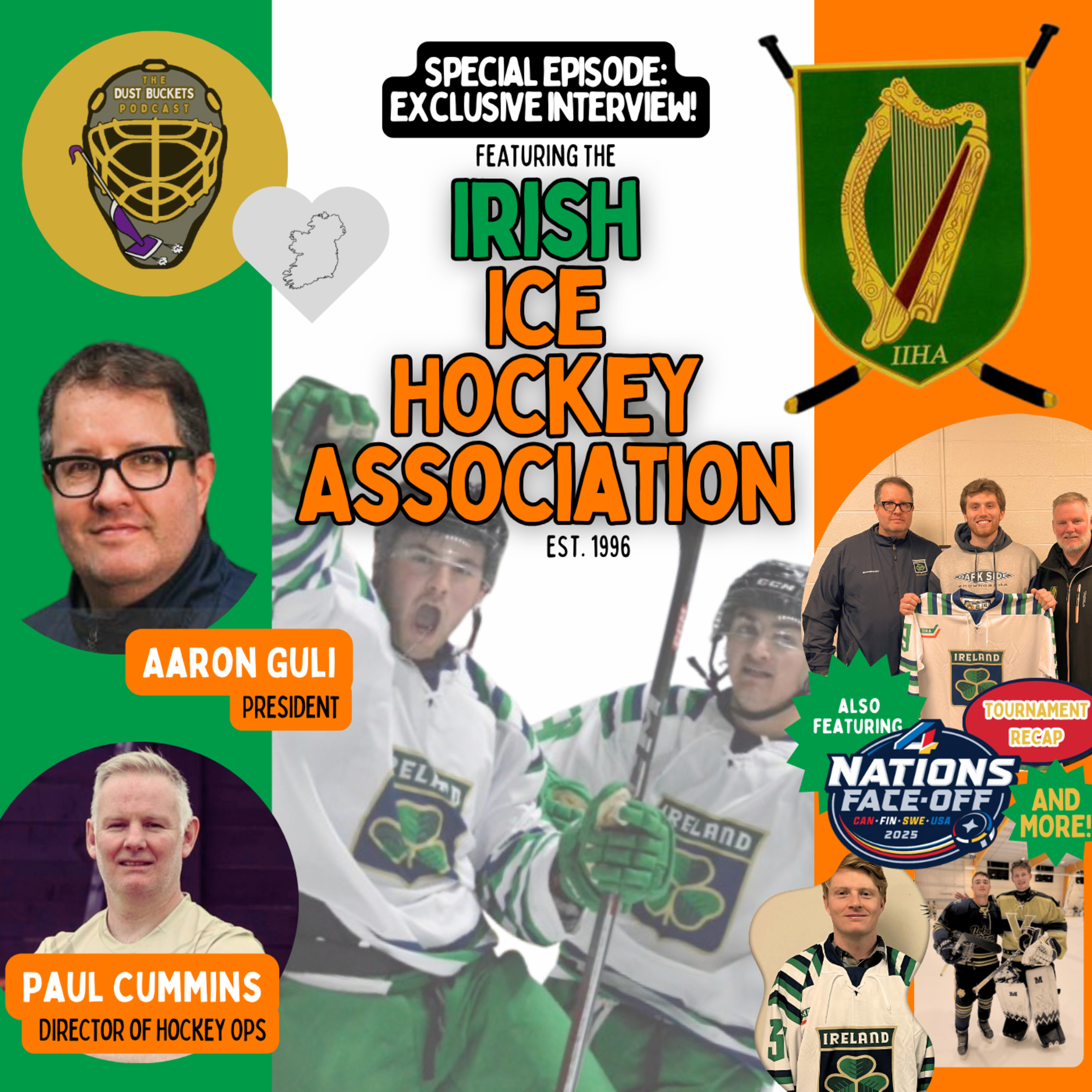 Dust Buckets: 2025 Four Nations Recap, 2023 EXCLUSIVE: Irish Ice Hockey Association