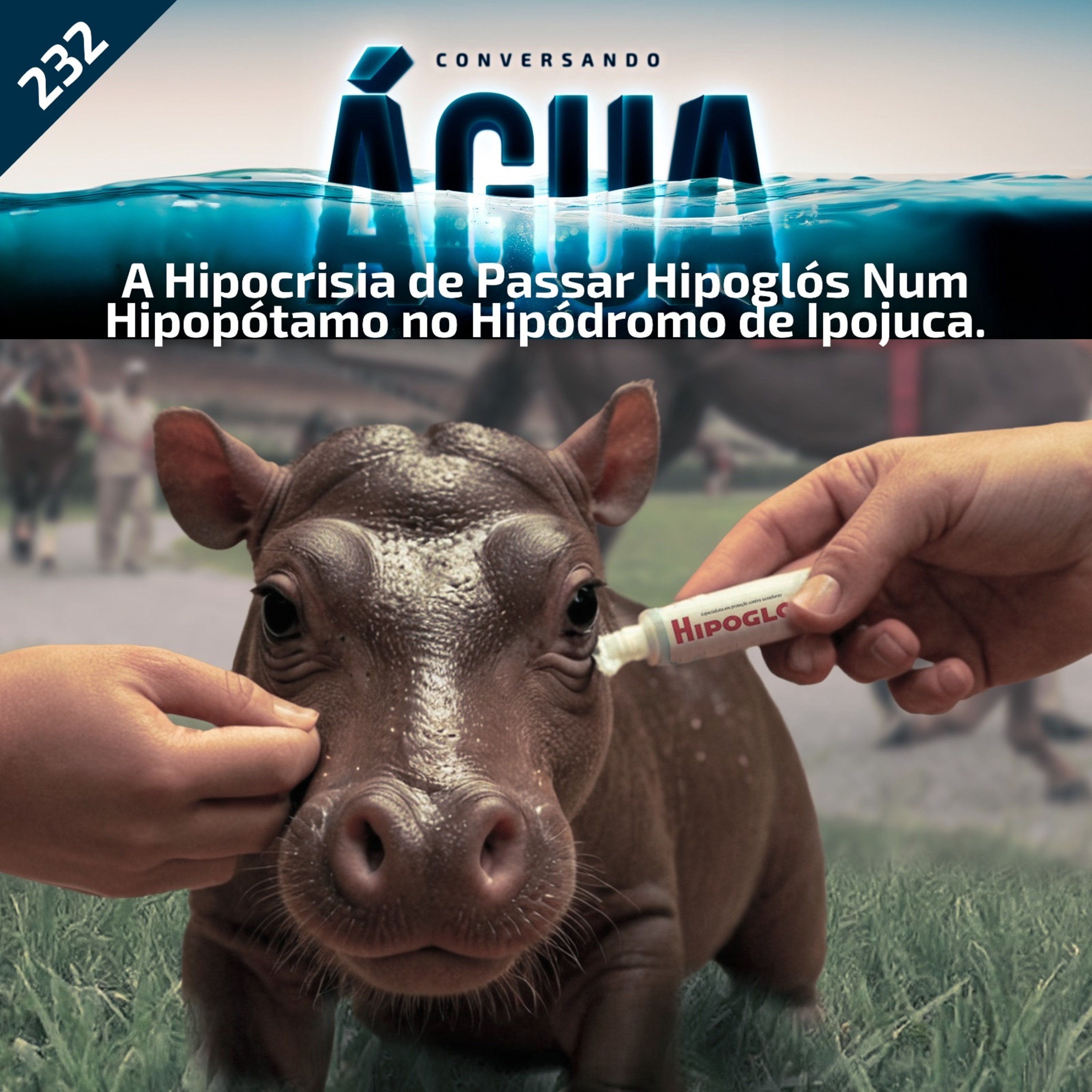 EP 232 - A hipocrisia de passar Hipoglós num hipopótamo no hipódromo de Ipojuca episode artwork