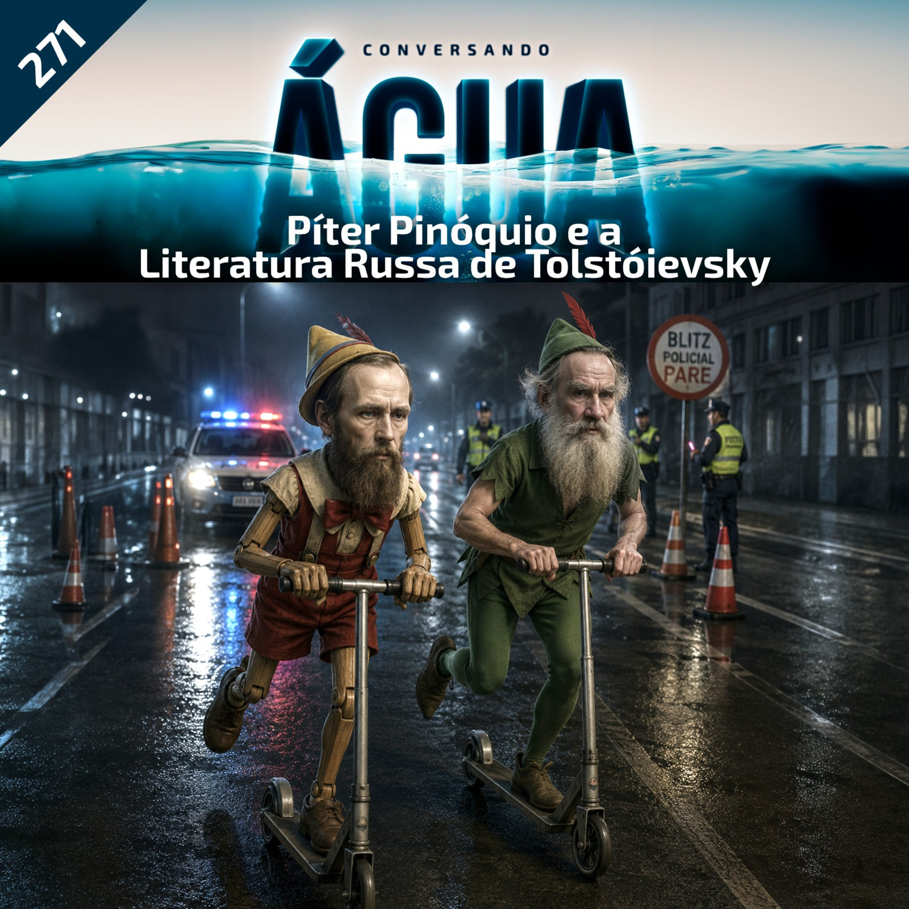 EP 271 - Píter Pinóquio e a Literatura Russa de Tolstóievsky episode artwork