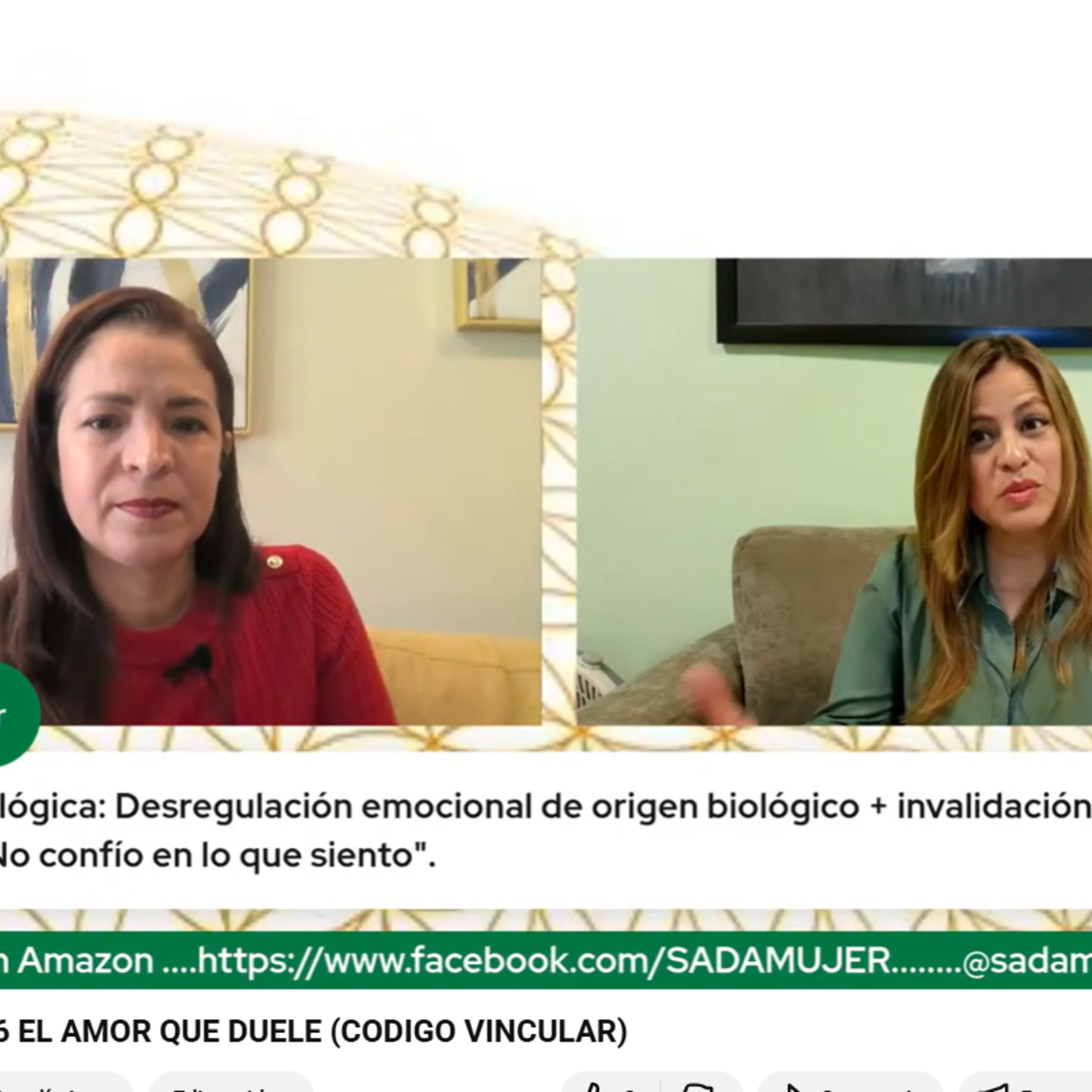SADA MUJER 05-13-26 EL AMOR QUE DUELE (CODIGO VINCULAR) episode artwork