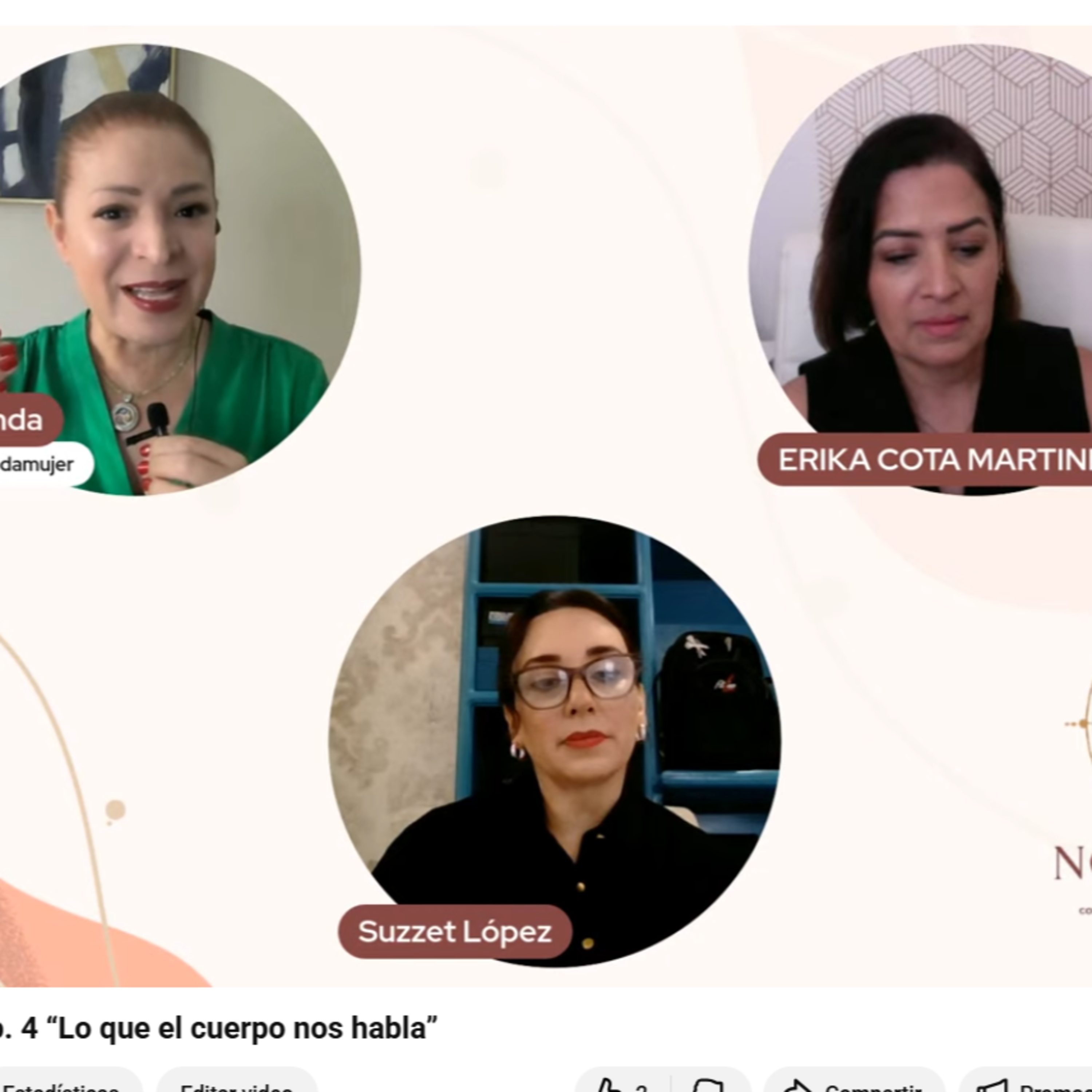 Entre Nosotras +40 Ep. 4 “Lo que el cuerpo nos habla” episode artwork