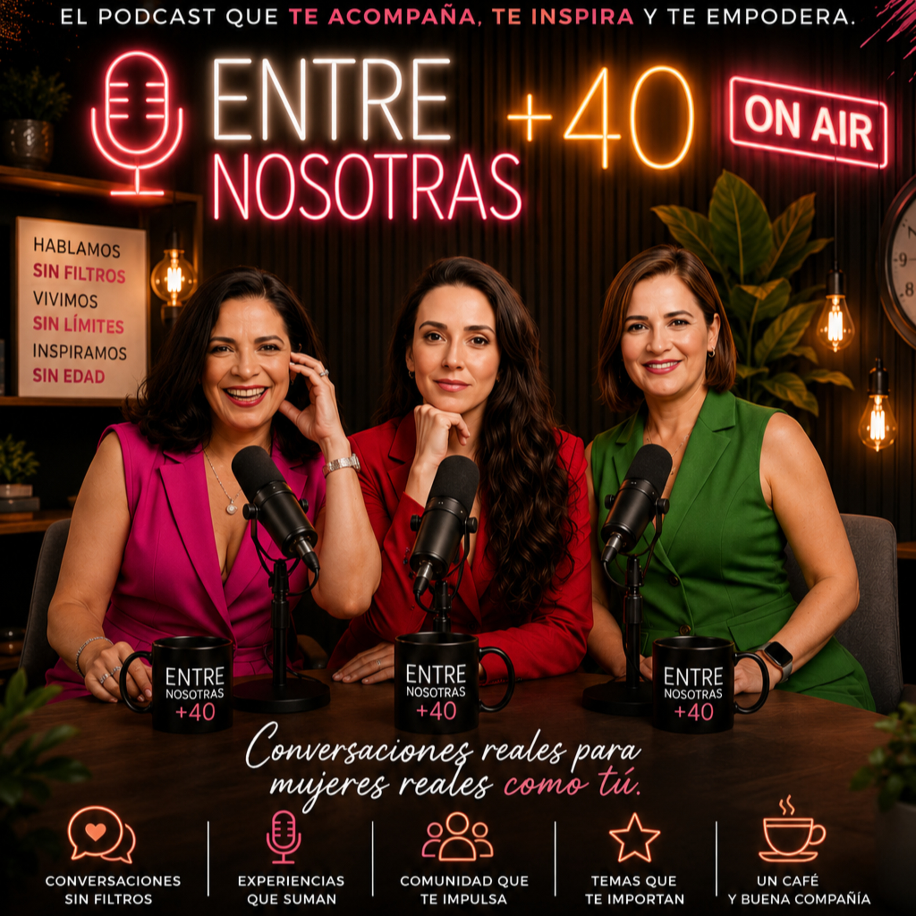 Entre Nosotras +40 Ep8 "La importancia del autocuidado después de los 40" episode artwork