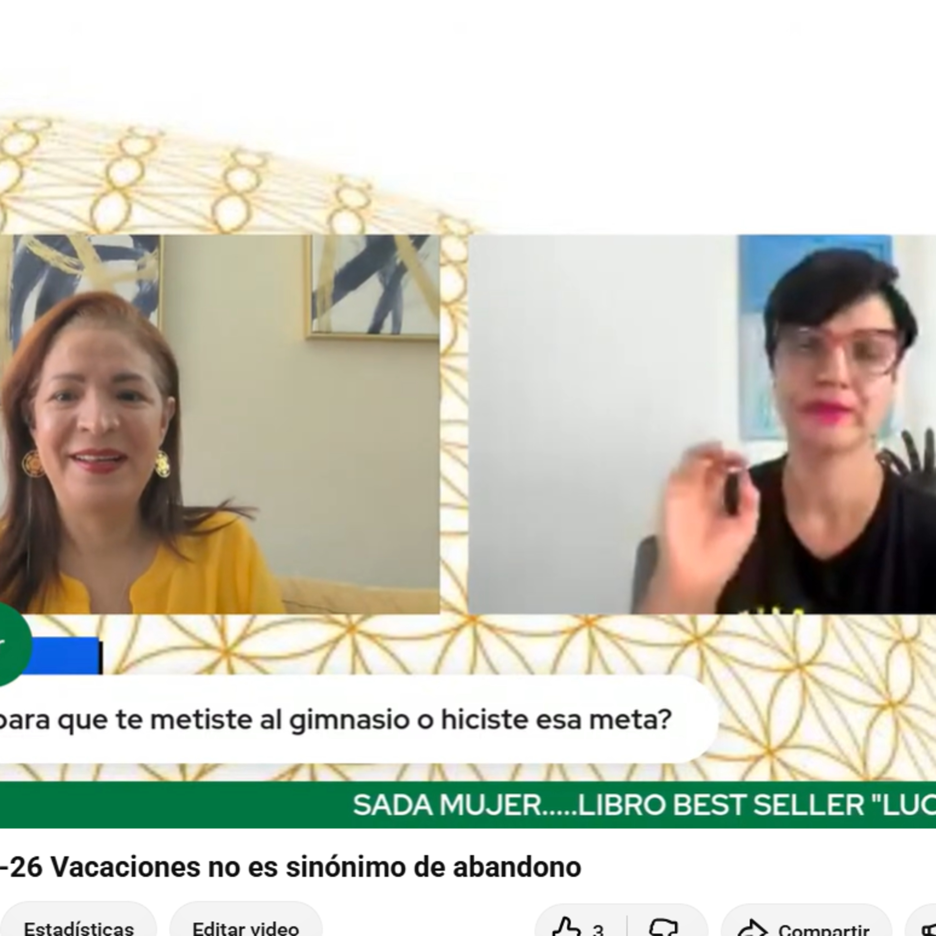 SADA MUJER 07-10-26 Vacaciones no es sinónimo de abandono episode artwork