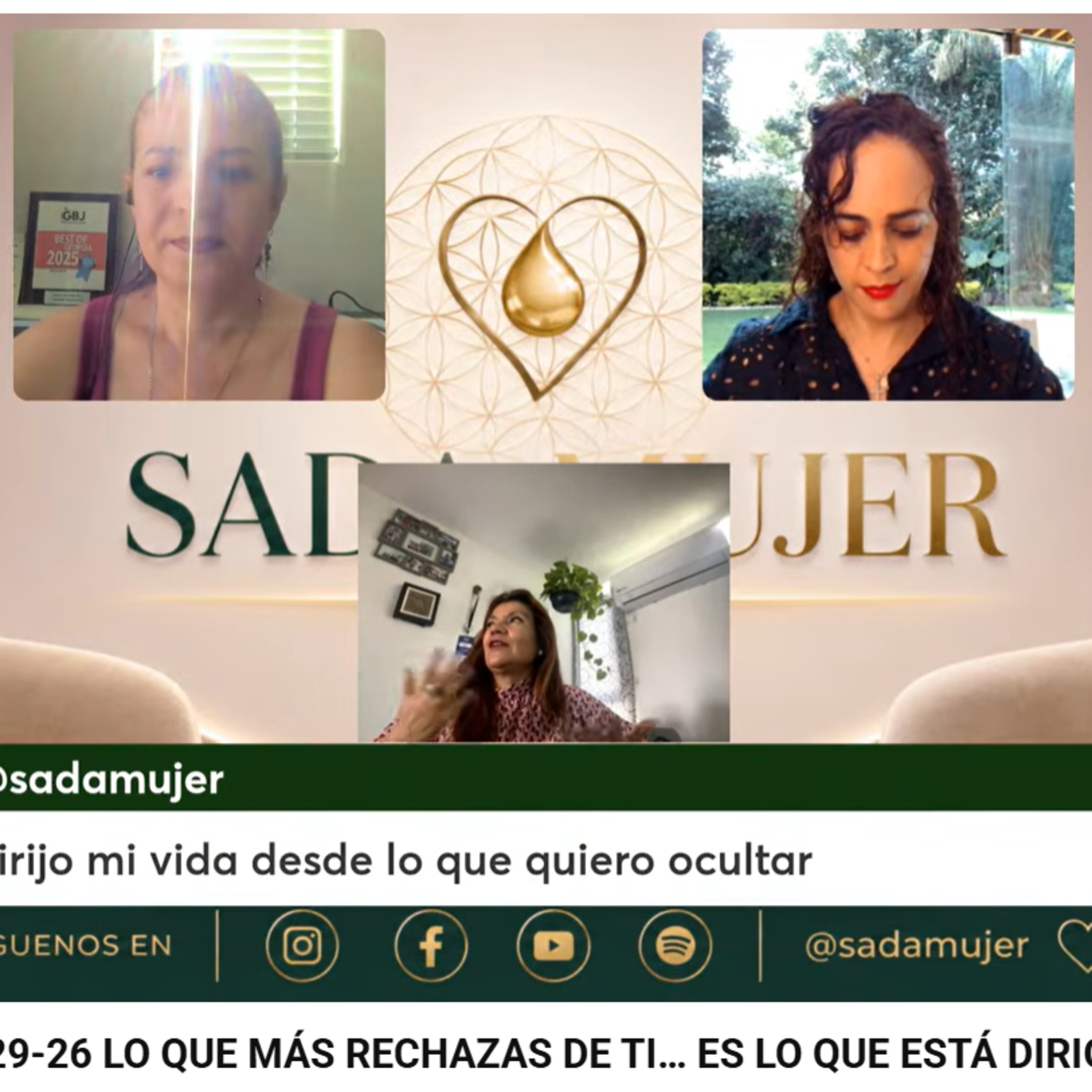 SADA MUJER 07-29-26 LO QUE MÁS RECHAZAS DE TI… ES LO QUE ESTÁ DIRIGIENDO TU VIDA episode artwork