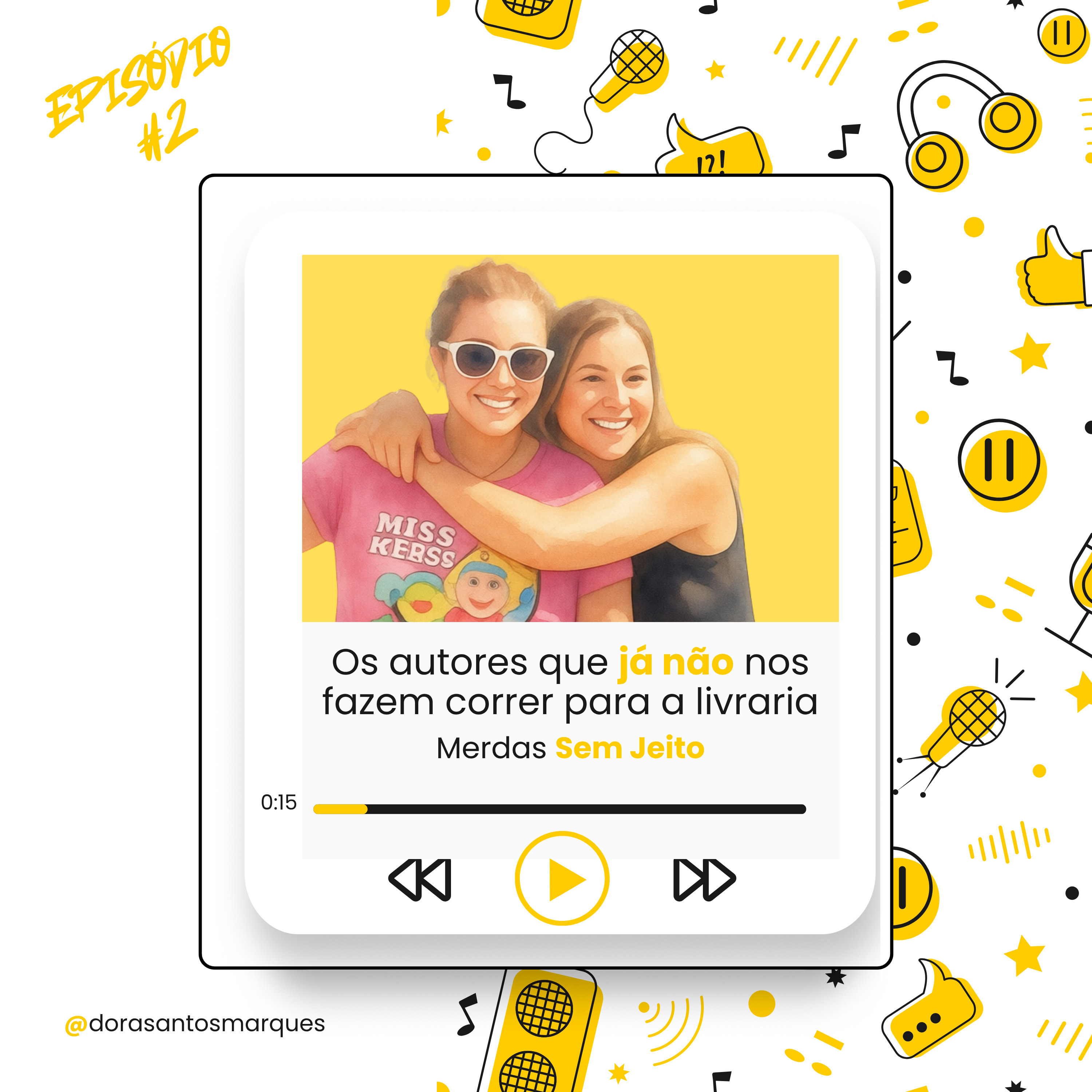 🎙️ "Os autores que já não nos fazem correr para a livraria" | "Merdas Sem Jeito"