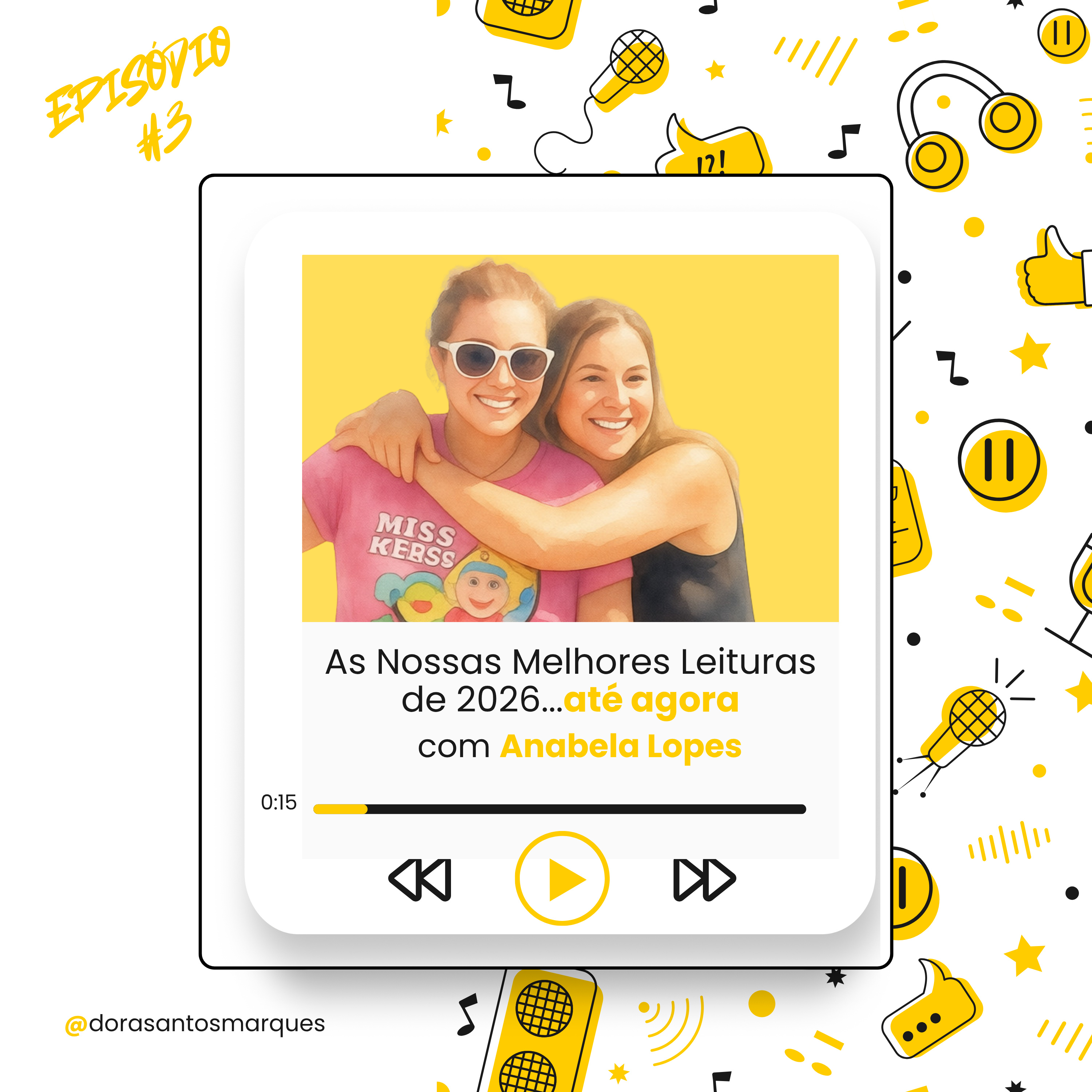 🎙️ "As Nossas Melhores Leituras de 2026...até agora com Anabela Lopes" | "Merdas Sem Jeito"