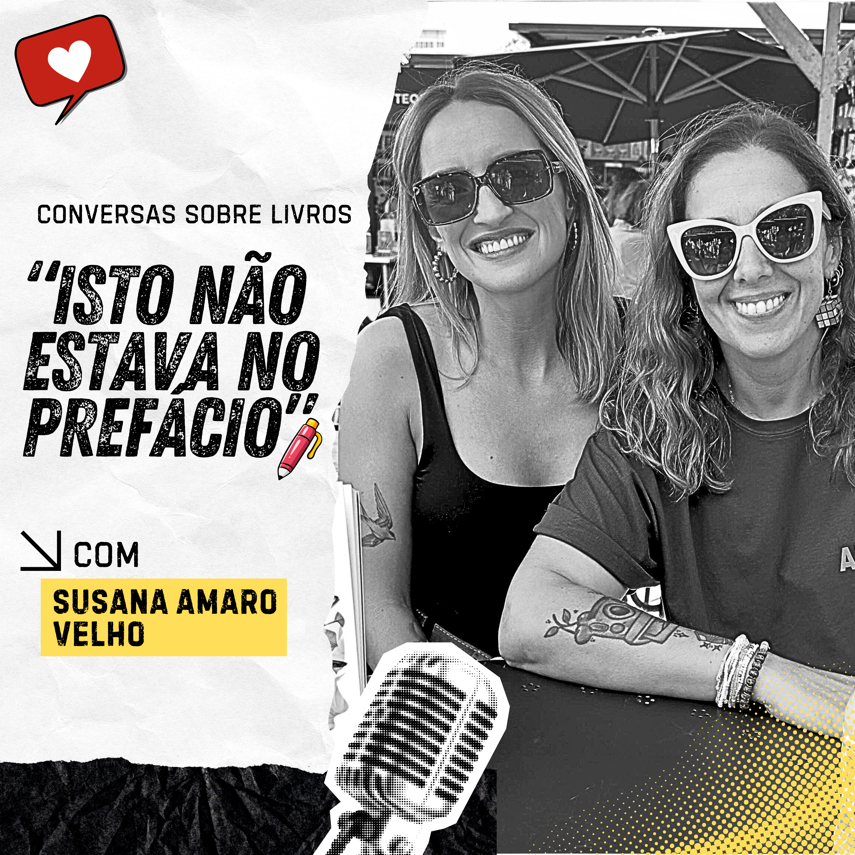 🎙️ Isto não estava no prefácio #44 Susana Amaro Velho