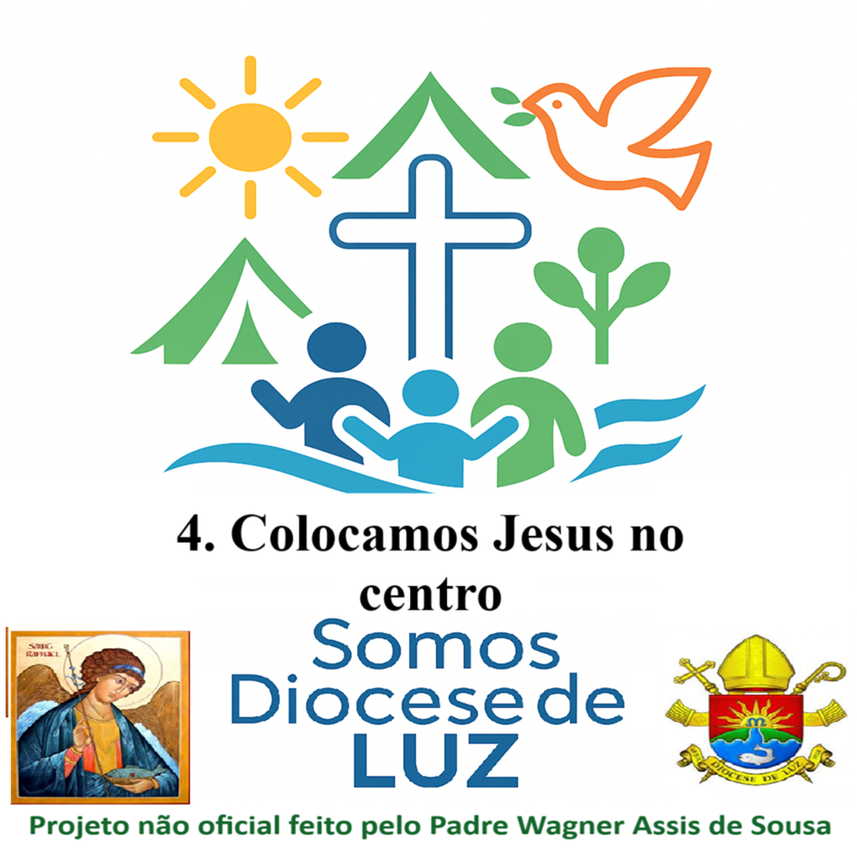 4. “Colocamos Jesus no centro” episode artwork