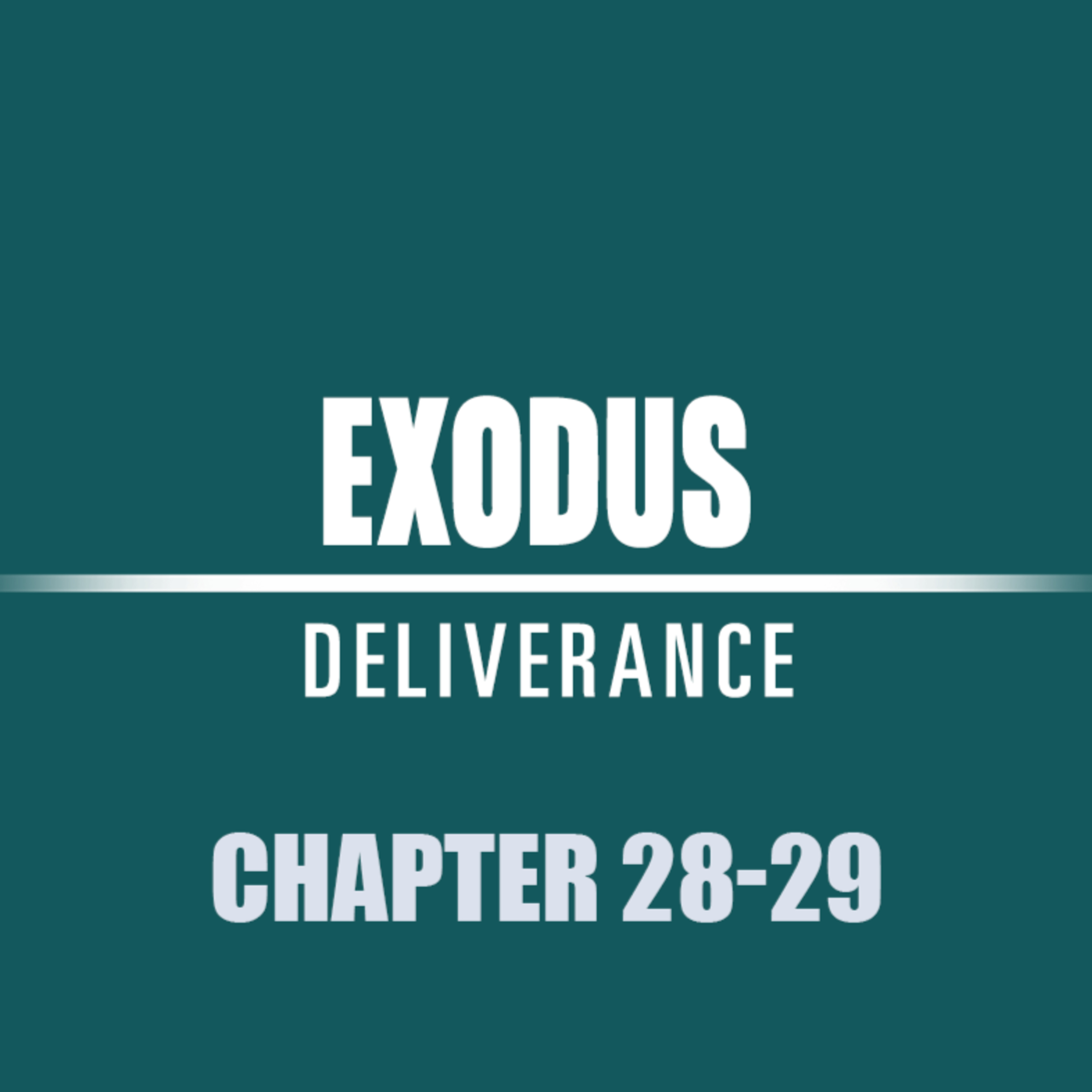 Exodus 28 -29 episode artwork