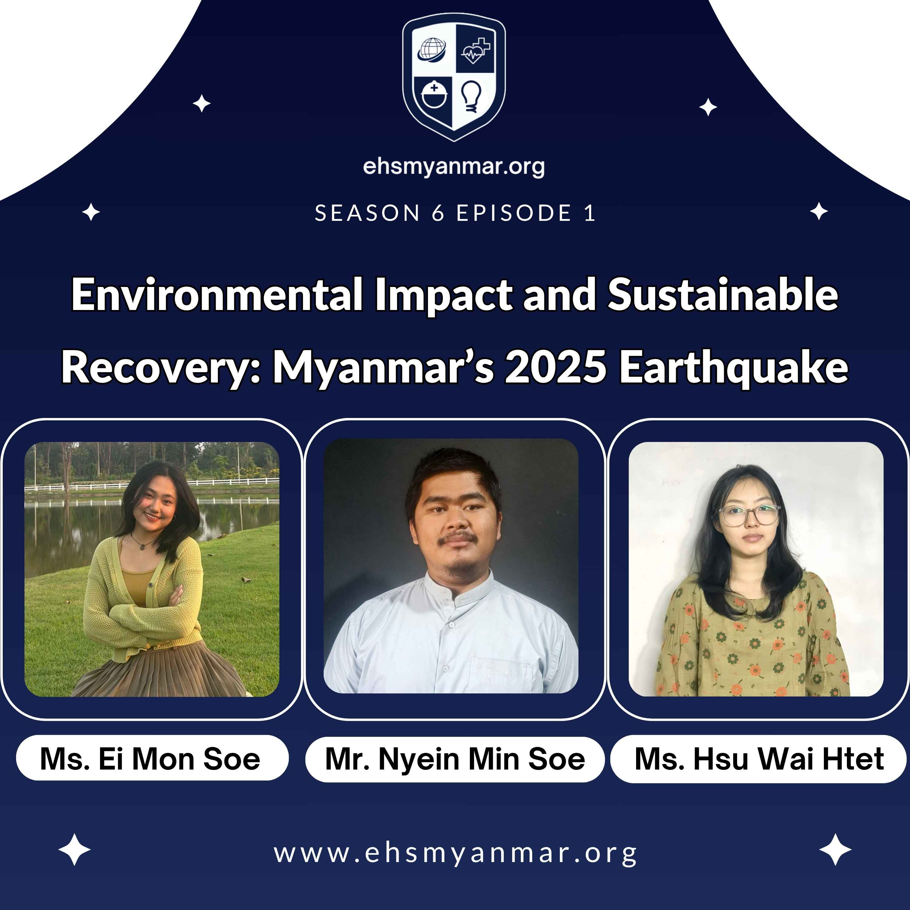 Environmental Impact and Sustainable Recovery: Myanmar's 2025 Earthquake episode artwork