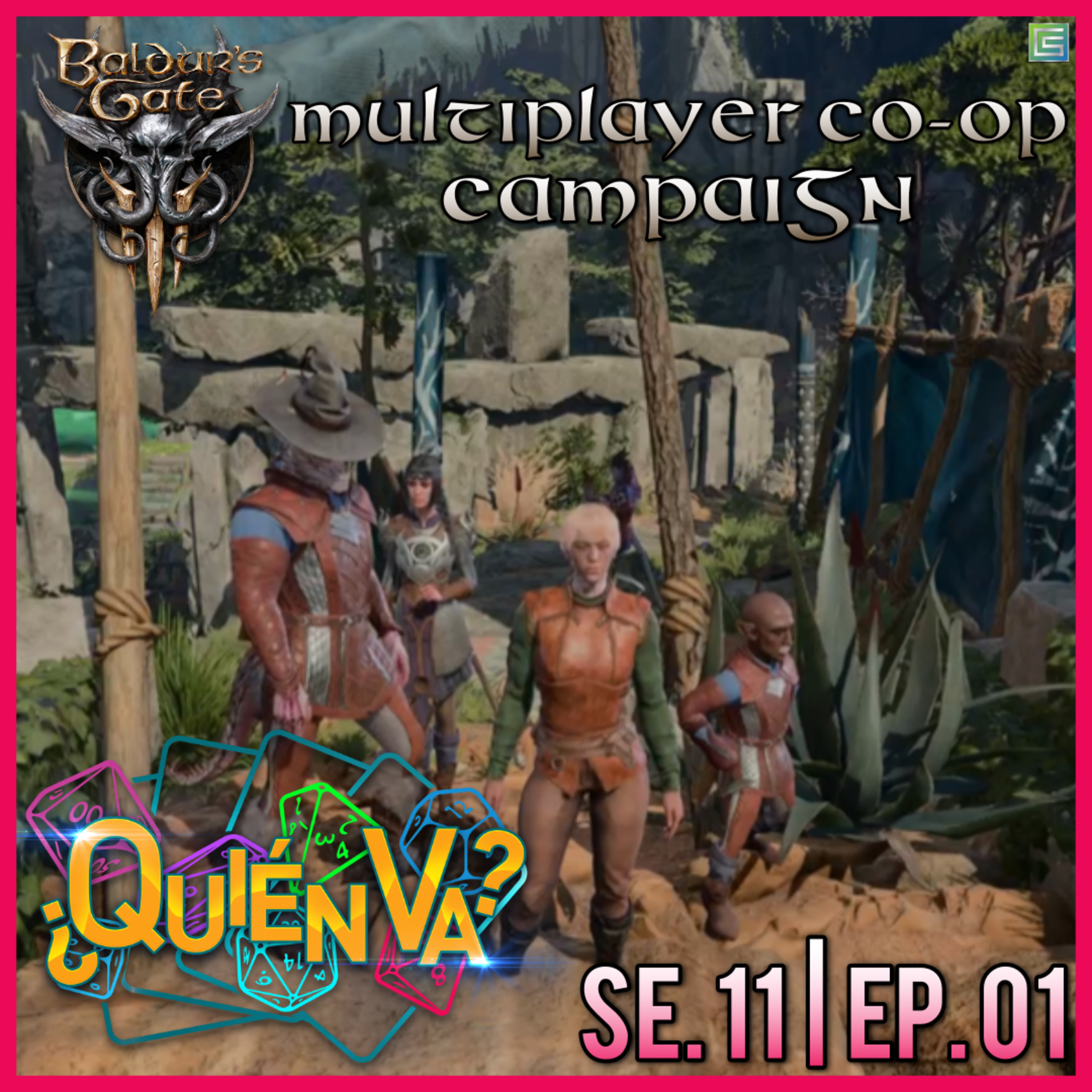 Baldur's Gate 3 Co-Op Campaign | ¿Quién Va? Se. 11 Ep. 01 episode artwork