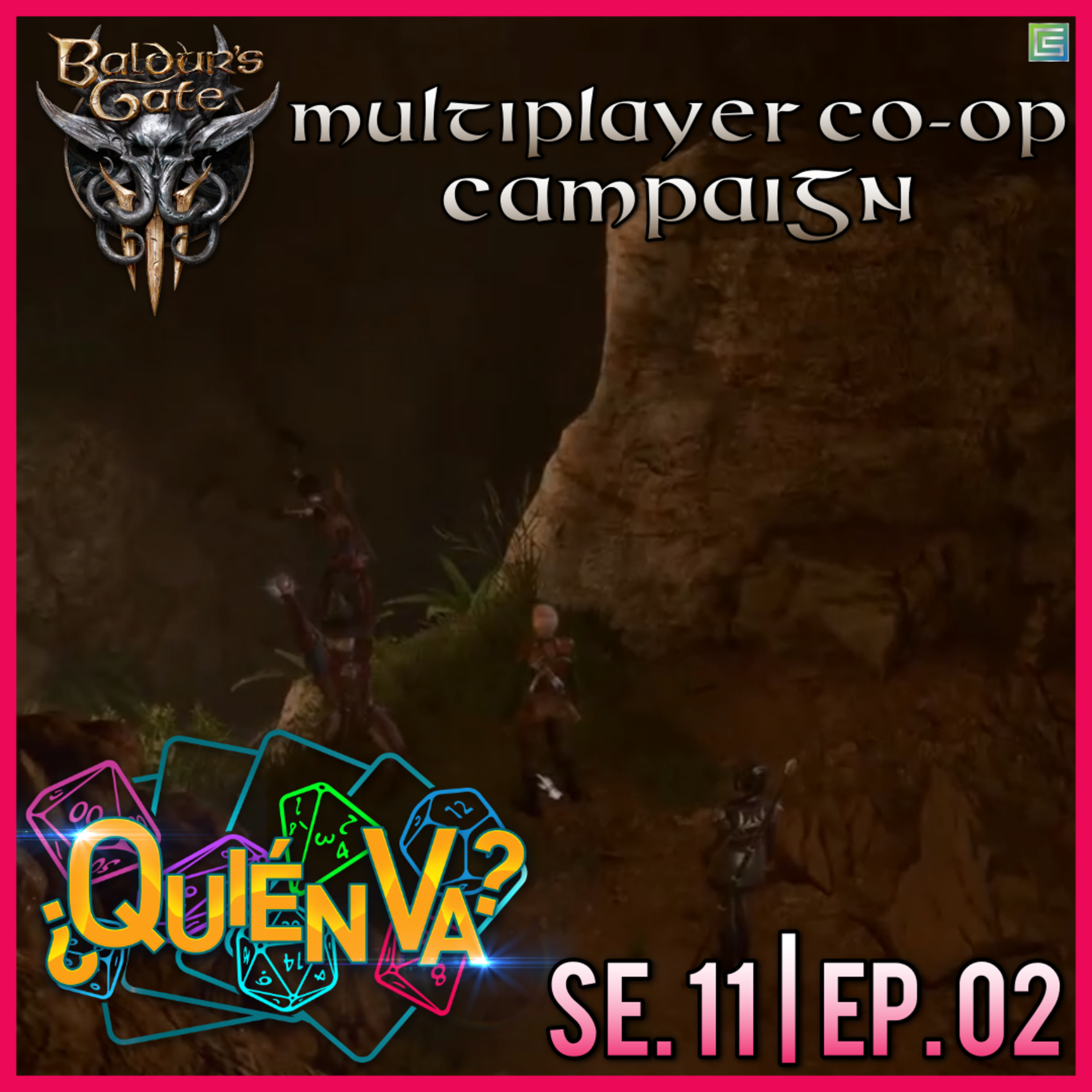 Baldur's Gate 3 Co-Op Campaign | ¿Quién Va? Se. 11 Ep. 02 episode artwork