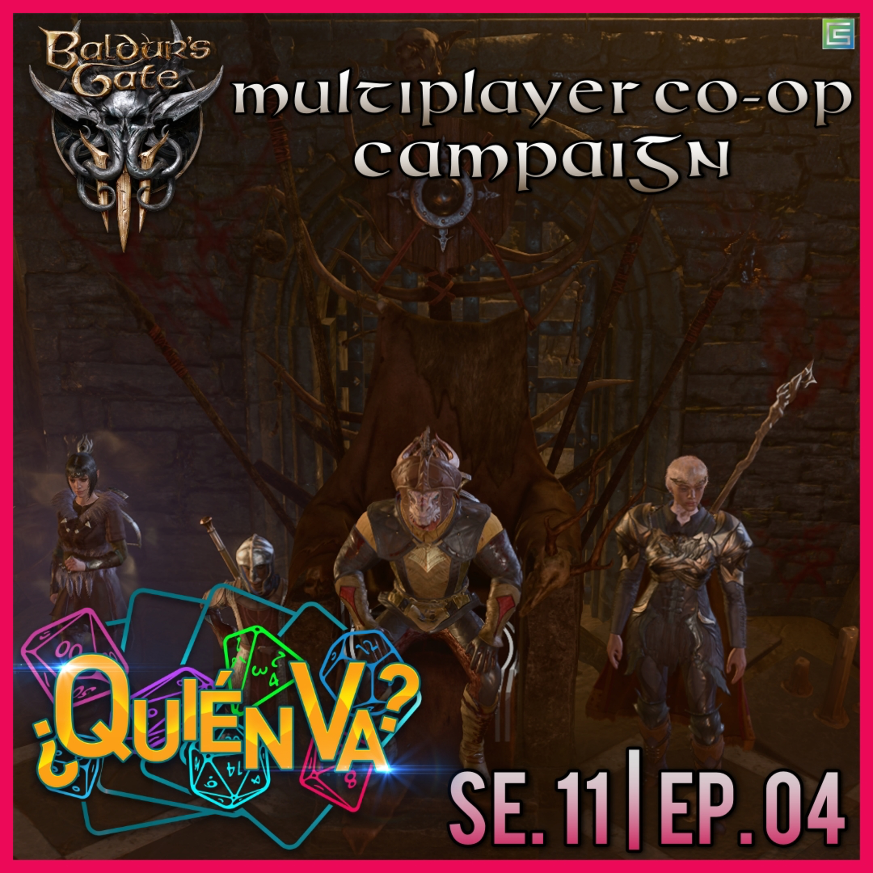 Baldur's Gate 3 Co-Op Campaign | ¿Quién Va? Se. 11 Ep. 04 episode artwork