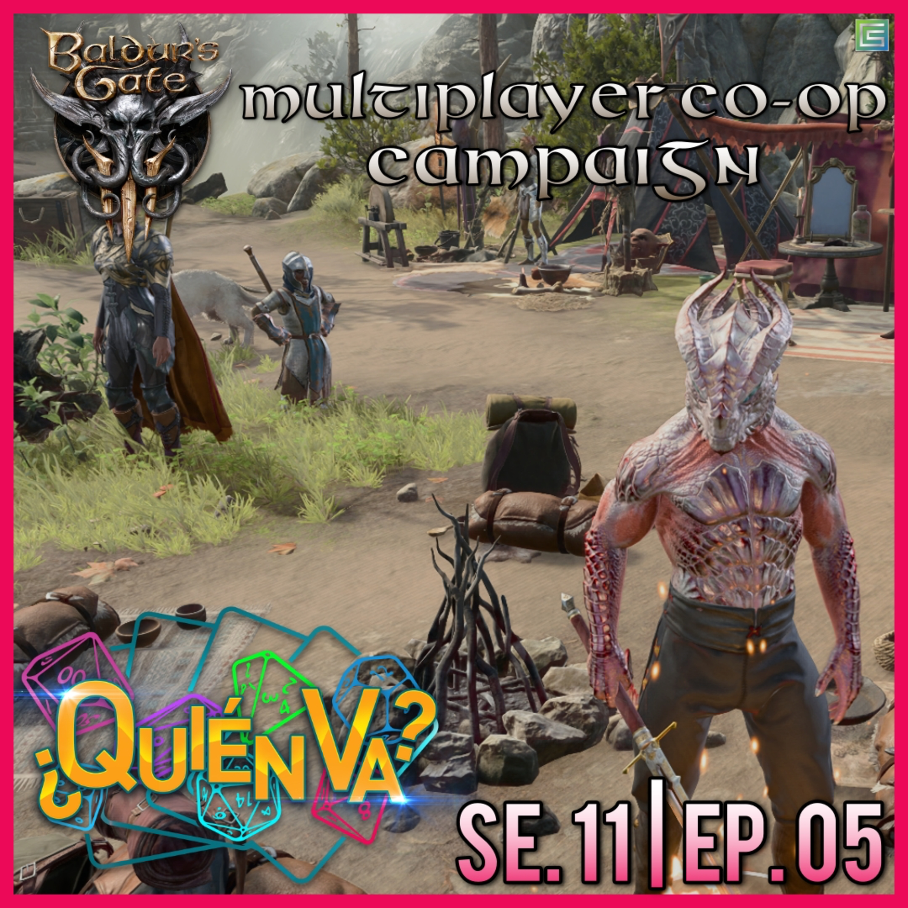 Baldur's Gate 3 Co-Op Campaign | ¿Quién Va? Se. 11 Ep. 05 episode artwork