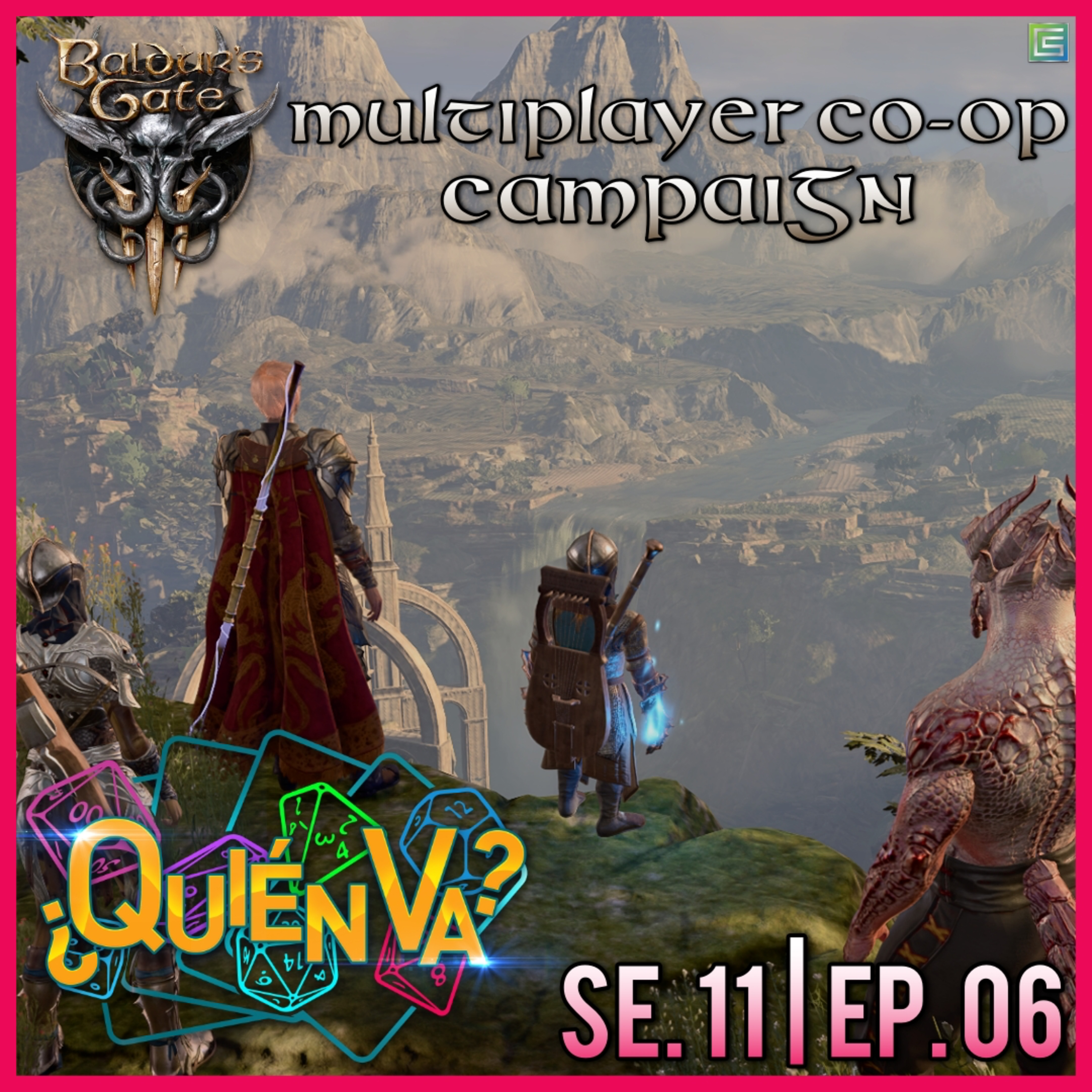 Baldur's Gate 3 Co-Op Campaign | ¿Quién Va? Se. 11 Ep. 06 episode artwork