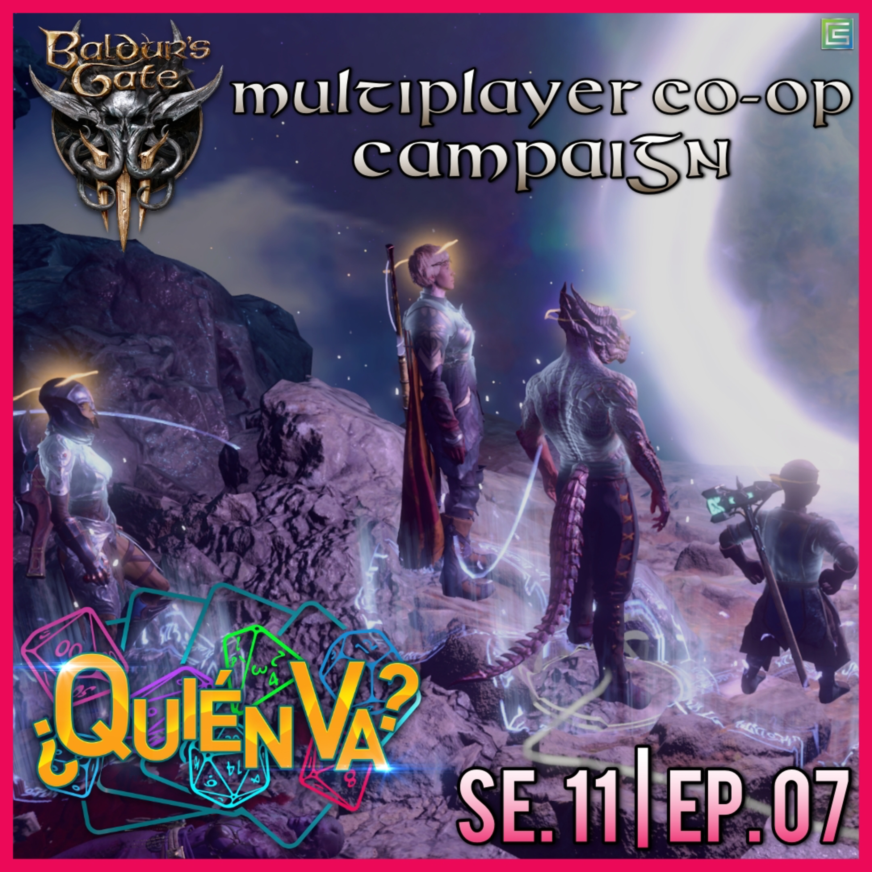 Baldur's Gate 3 Co-Op Campaign | ¿Quién Va? Se. 11 Ep. 07 episode artwork