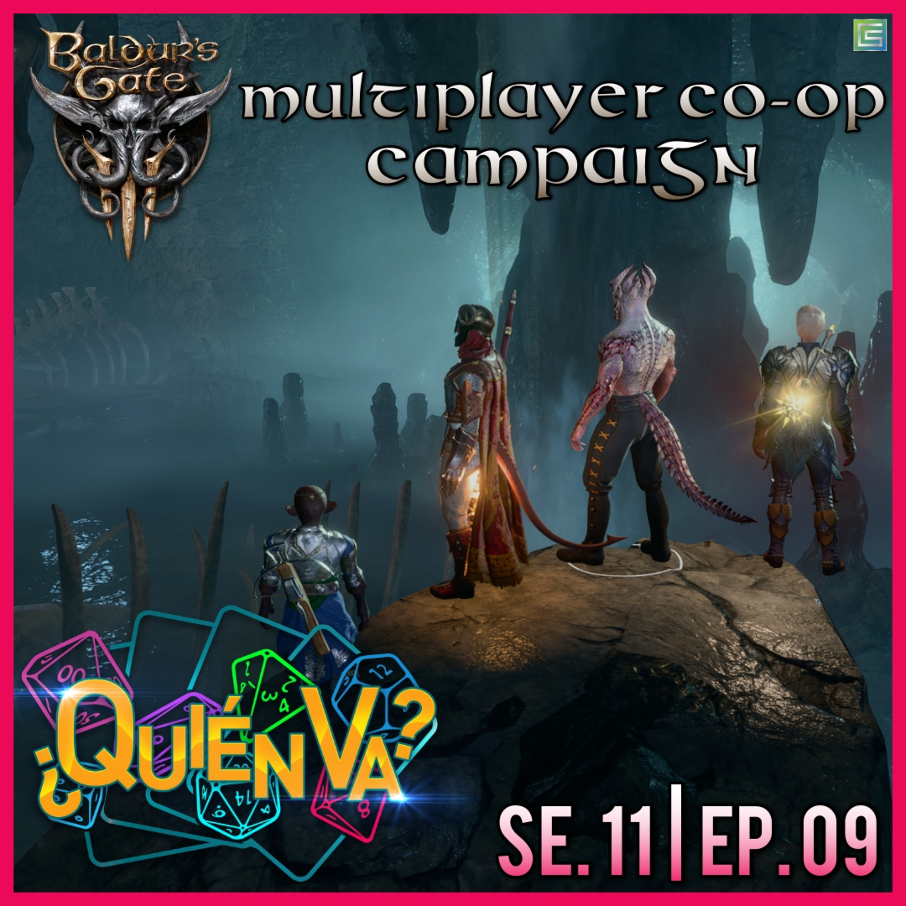 Baldur's Gate 3 Co-Op Campaign | ¿Quién Va? Se. 11 Ep. 09 episode artwork